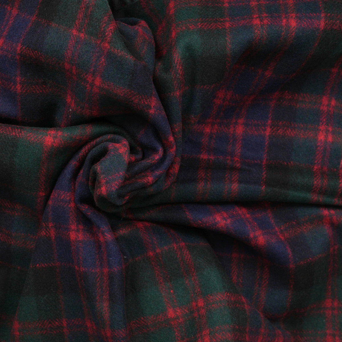Scottish Tartan Wool-Blend Blanket Throw – Highland Comfort - MACDONALD