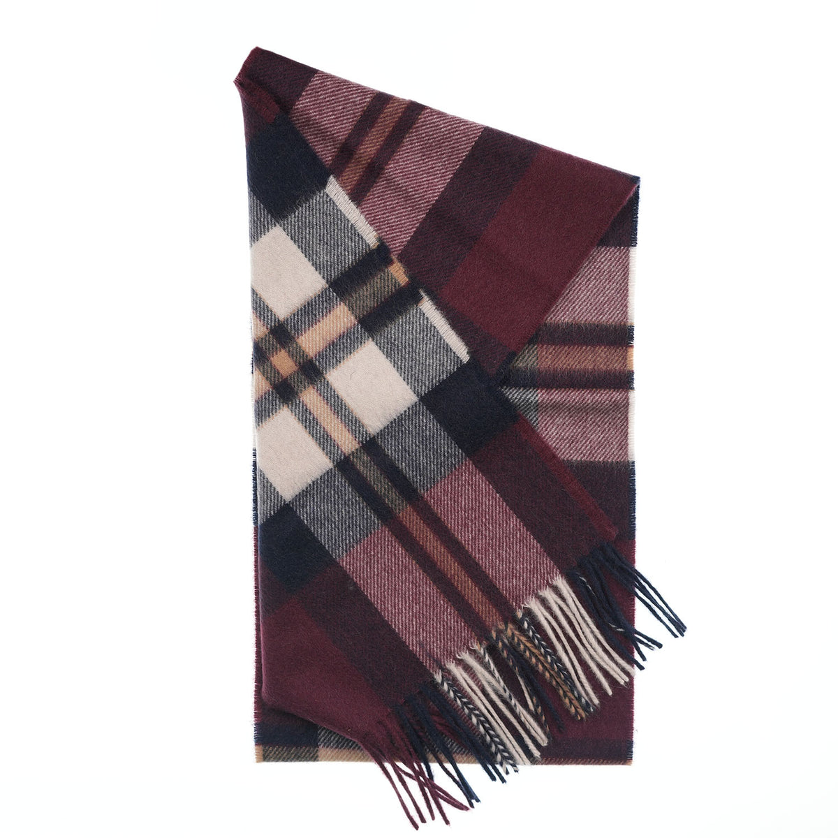 Tartan Weaving Mill 100% Pure Cashmere Scarf – Made in Scotland - AMPLIFIED THOMSON TAYBERRY