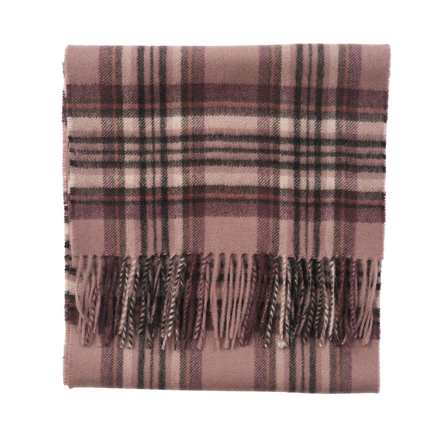 Edinburgh Cashmere Premium Lightweight Scarf - Ultra-Soft Luxury Wrap - STEWART LILAC