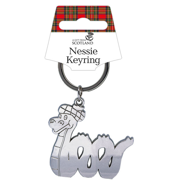 Scottish Keyrings – Metal & Charm Keyrings - Nessie