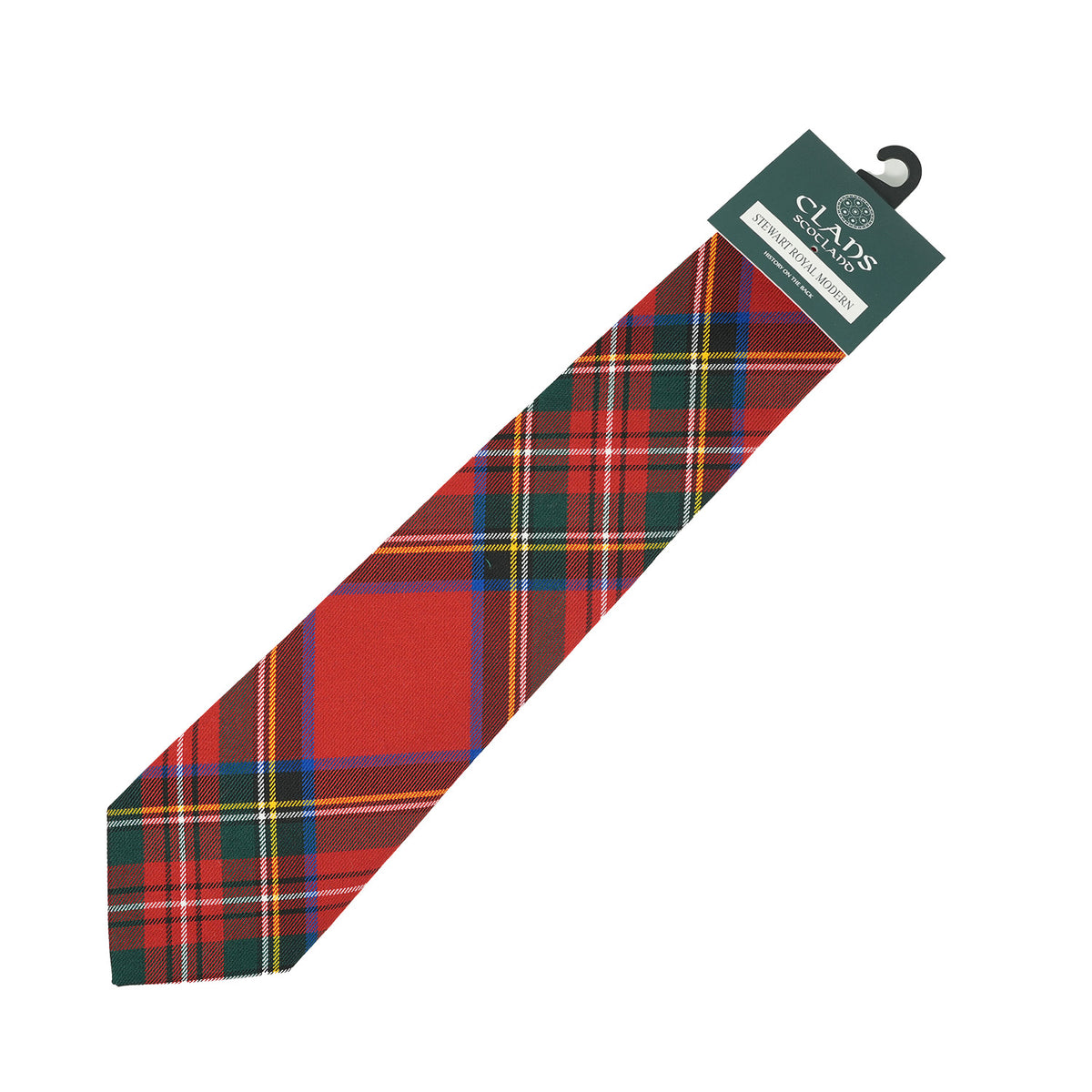 Traditional Scottish Clan Tartan Tie – Traditional Plaid Necktie - STEWART ROYAL