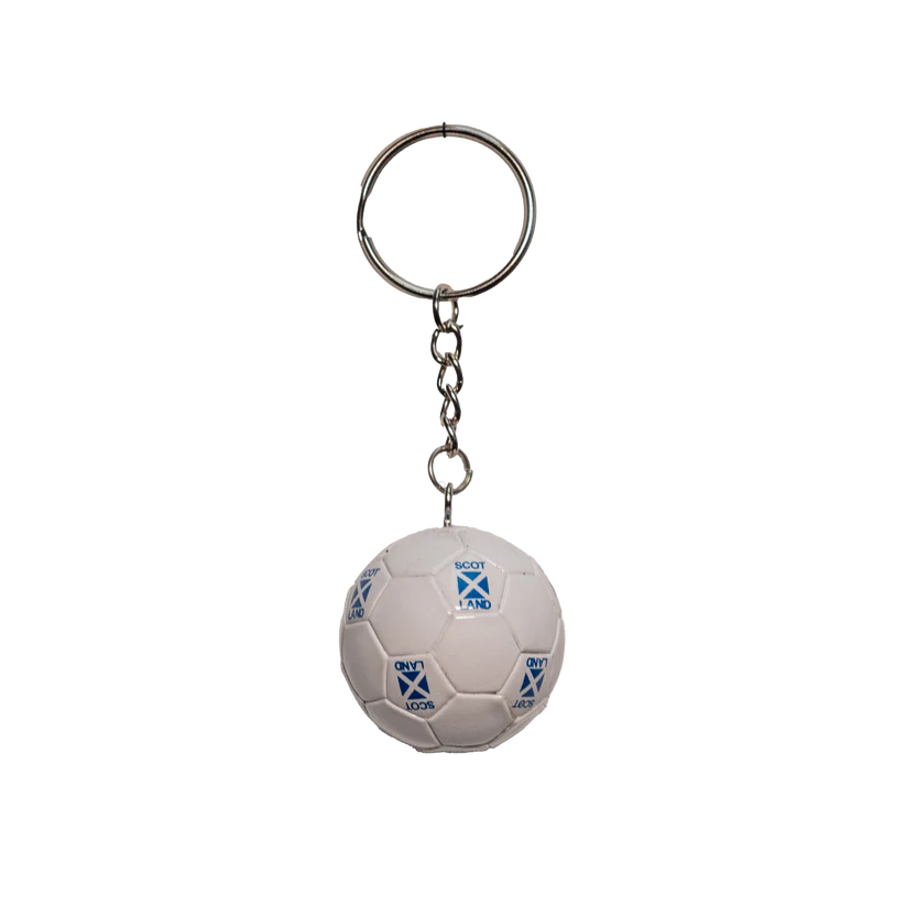 Scottish Keyrings – Metal & Charm Keyrings - Football