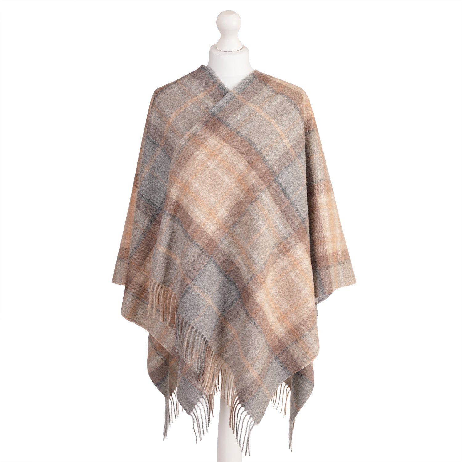 Mini Me Children’s Cape Edinburgh Cashmere Mackellar Natural