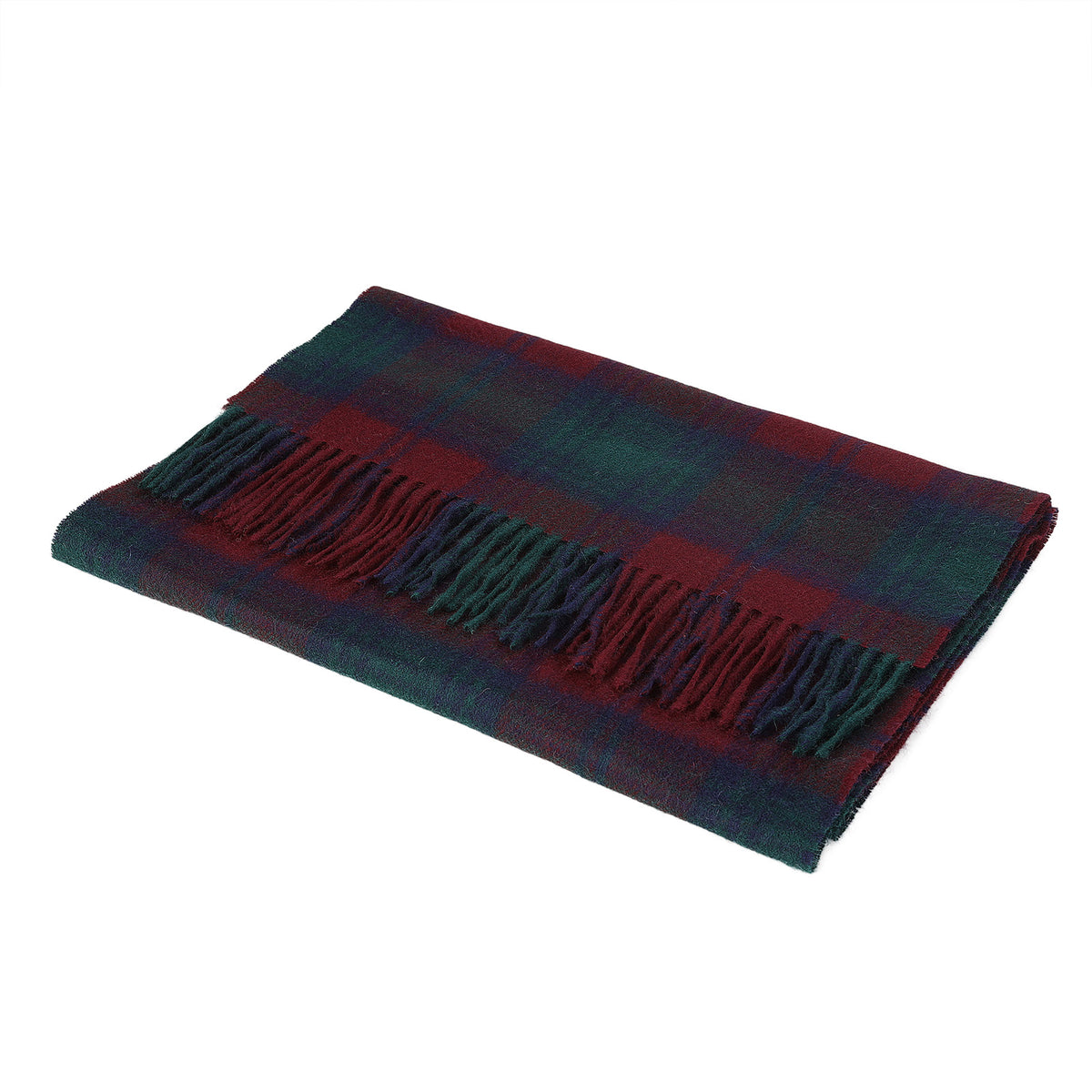 Heritage of Scotland 100% Lambswool Wide Scarf Soft Unisex Winter Wrap - Tartan & Check Designs - LINDSAY