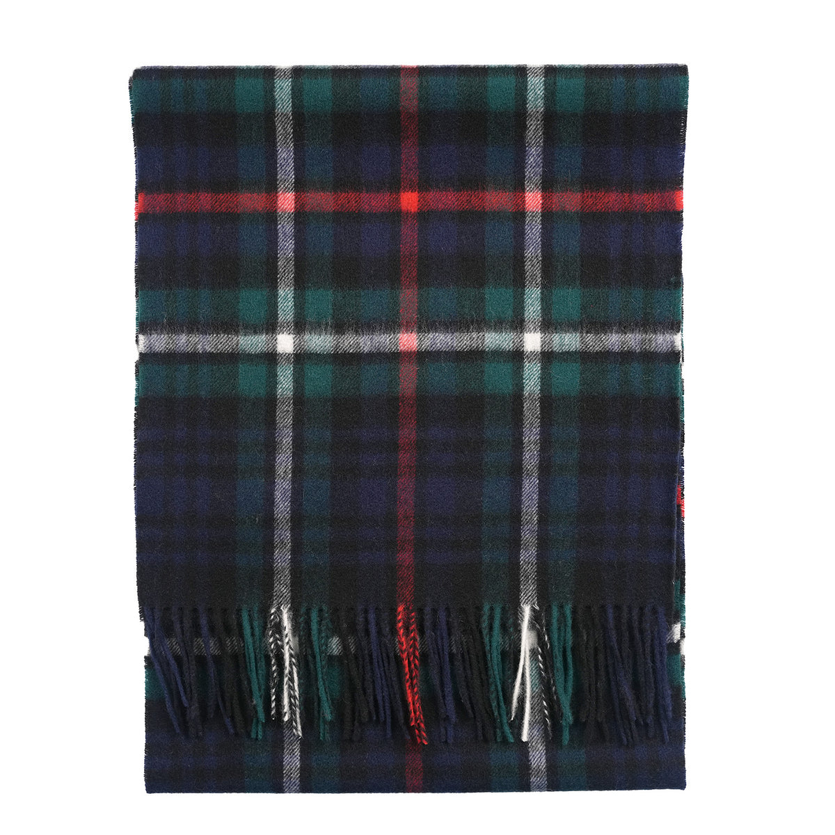 Heritage of Scotland 100% Lambswool Wide Scarf Soft Unisex Winter Wrap - Tartan & Check Designs - MACKENZIE