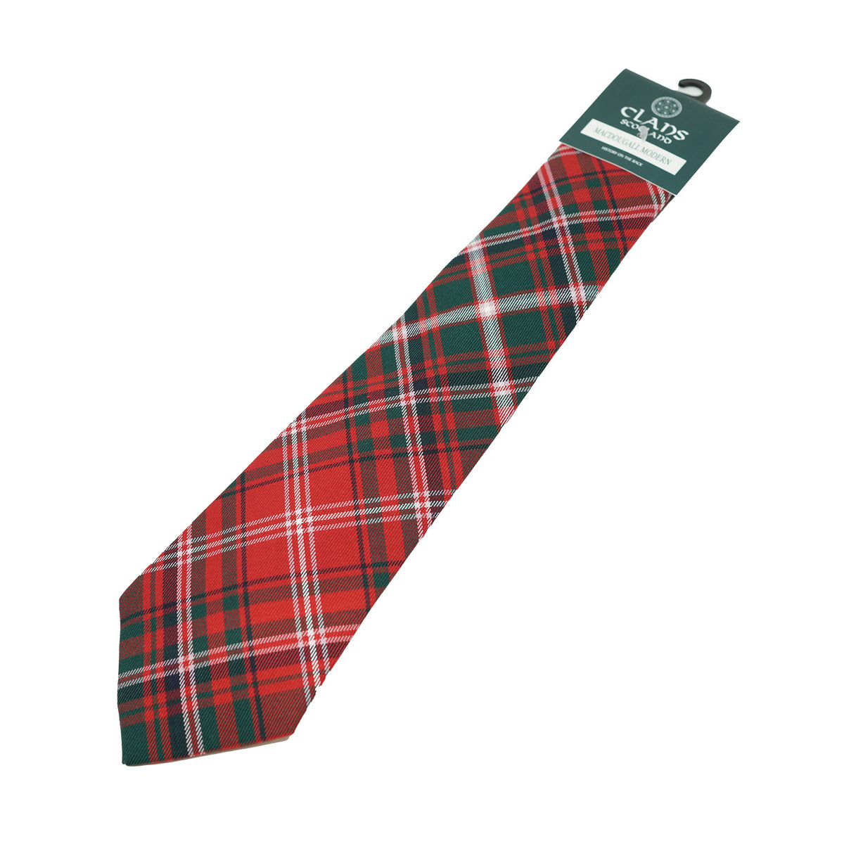 Traditional Scottish Clan Tartan Tie – Traditional Plaid Necktie - MACDOUGALL