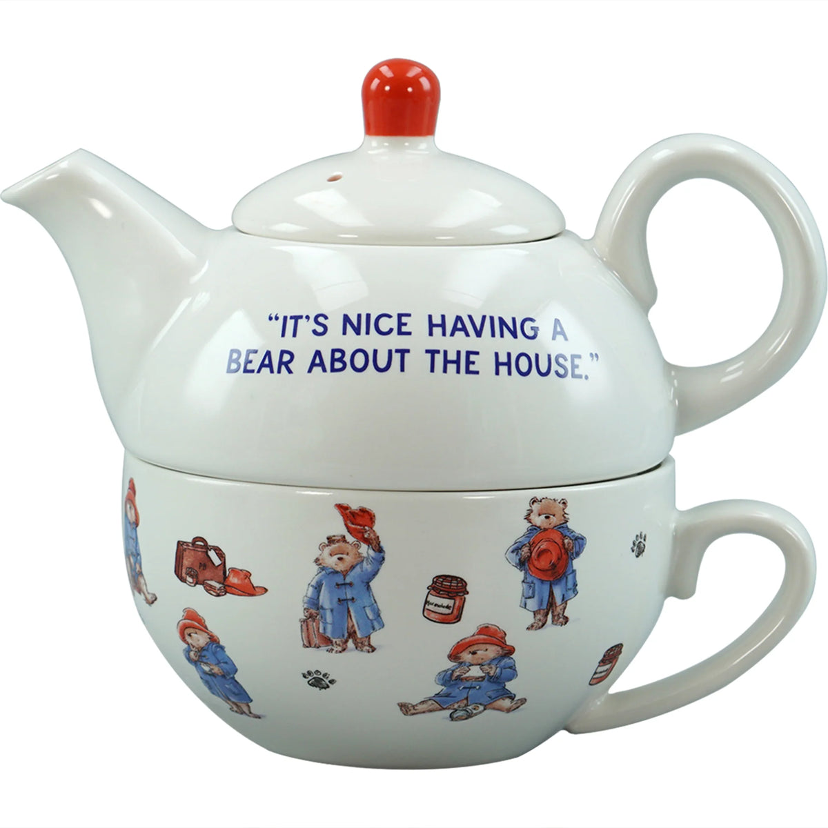 Paddington Bear Tea for One Set – Ceramic Teapot & Cup