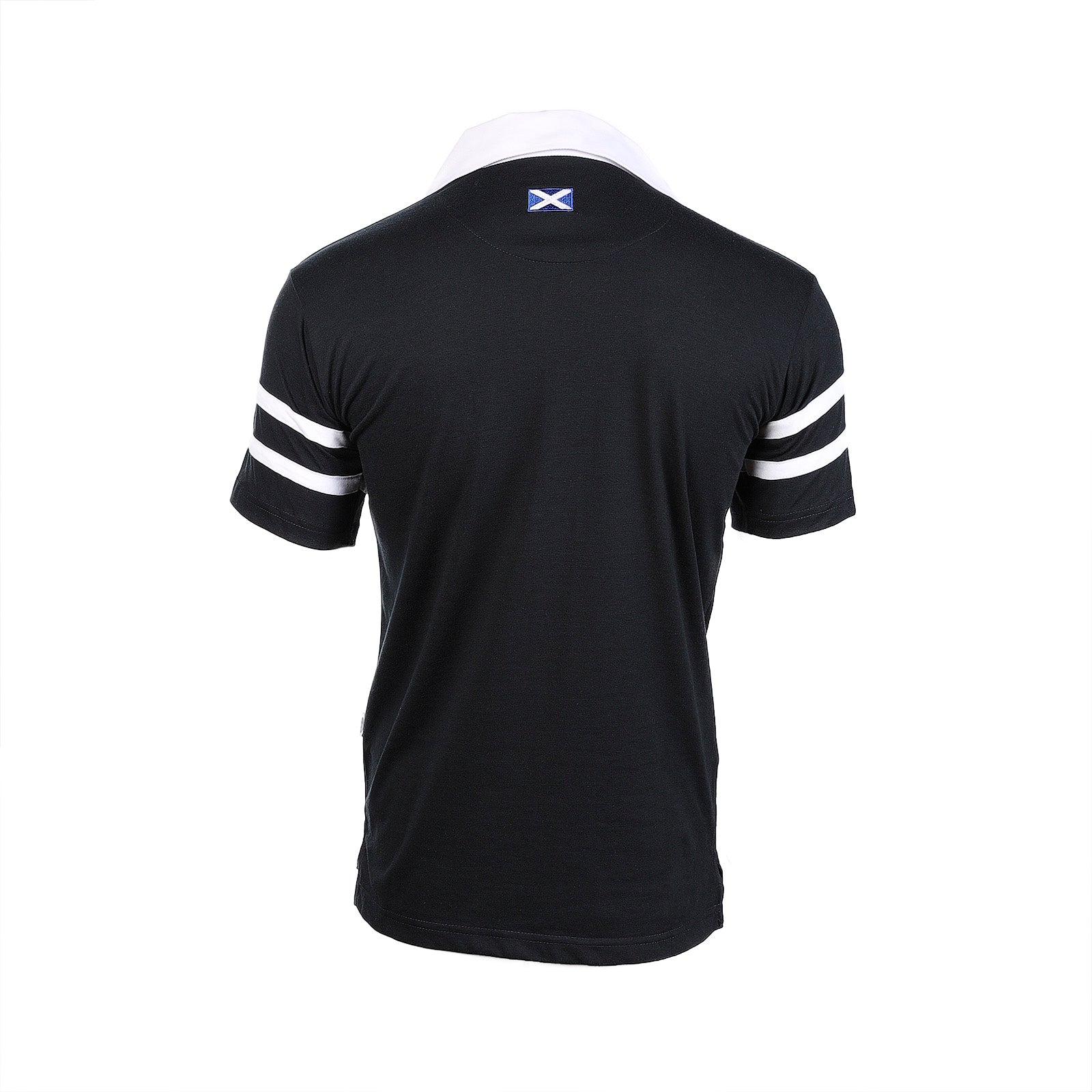 Gents S/S 2 Stripe Rugby Shirt