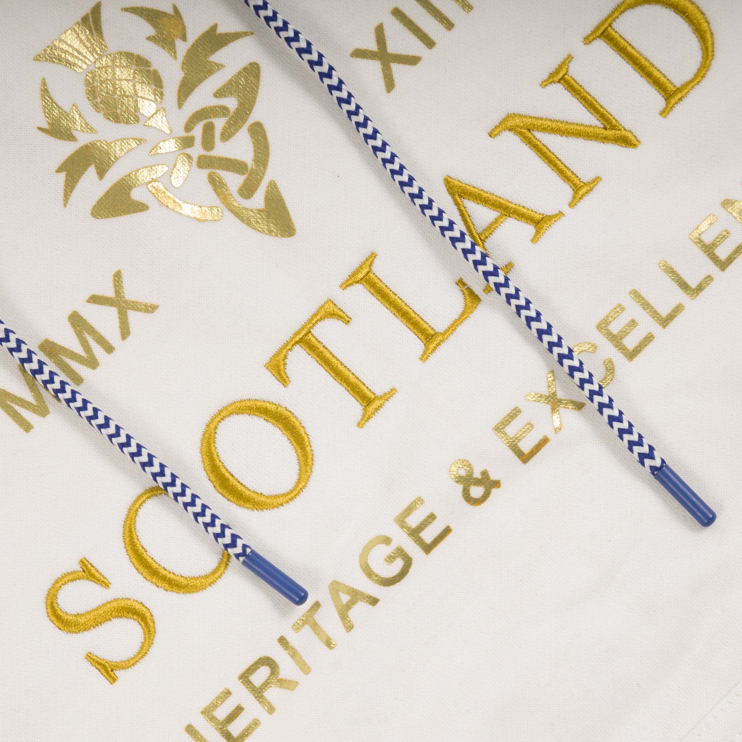 Men's Morrison Hooded Top Off White