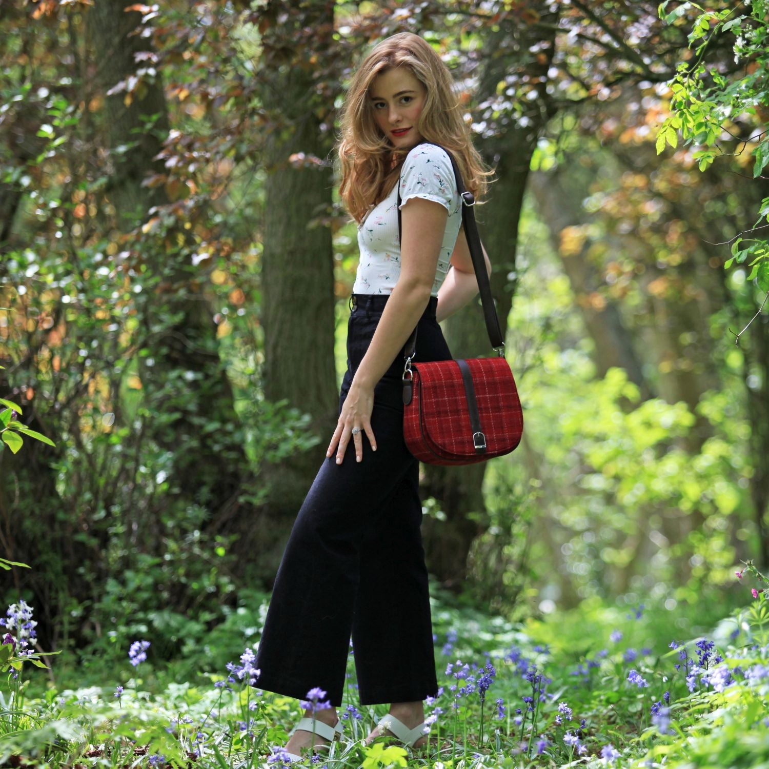 Harris Tweed Beauly Shoulder Bag - Classic Tartan Everyday Bag