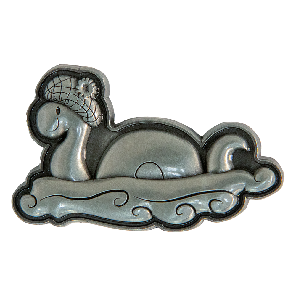 Brushed Metal Scottish Fridge Magnet – Nessie