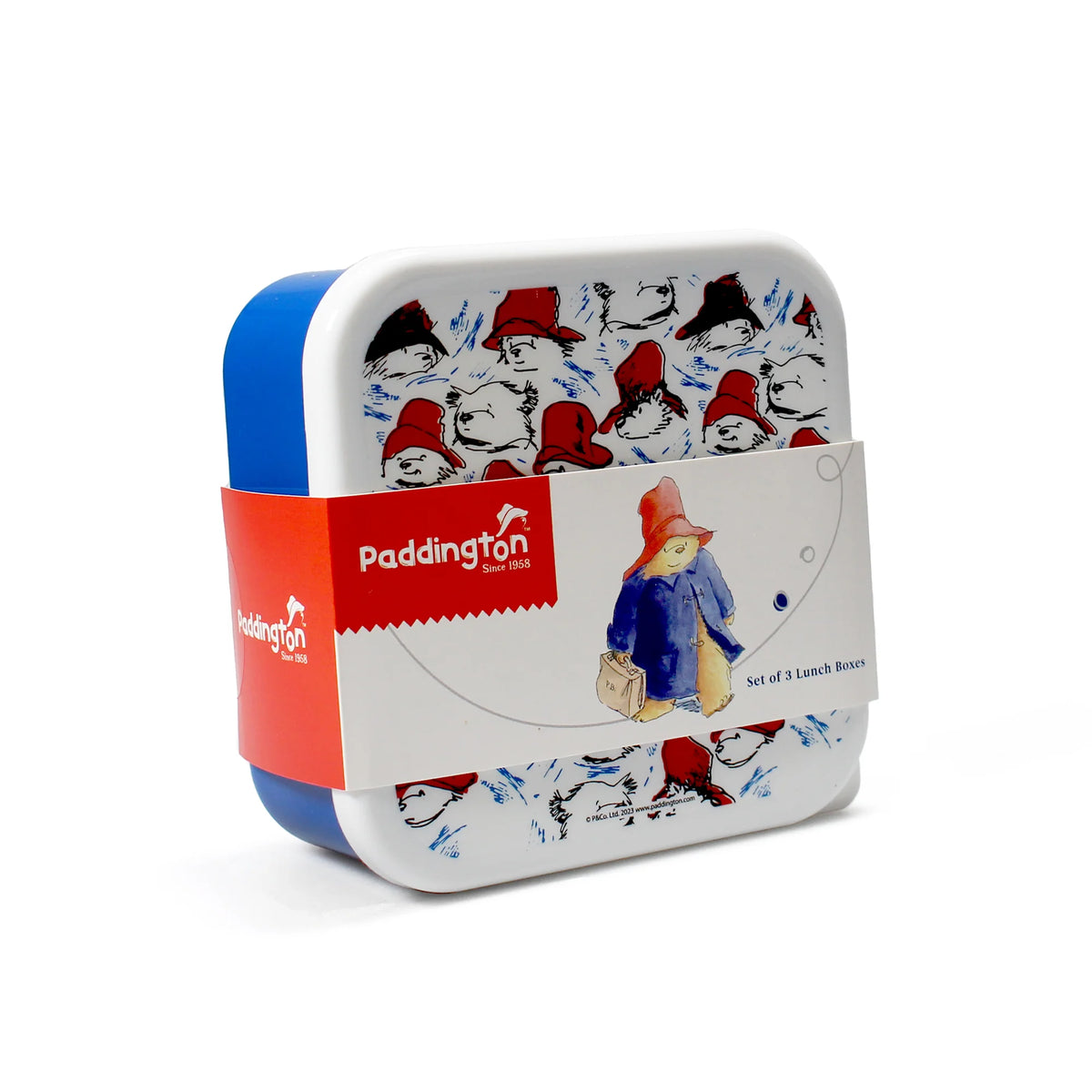 Paddington Bear Nesting Snack Boxes – Set of 3