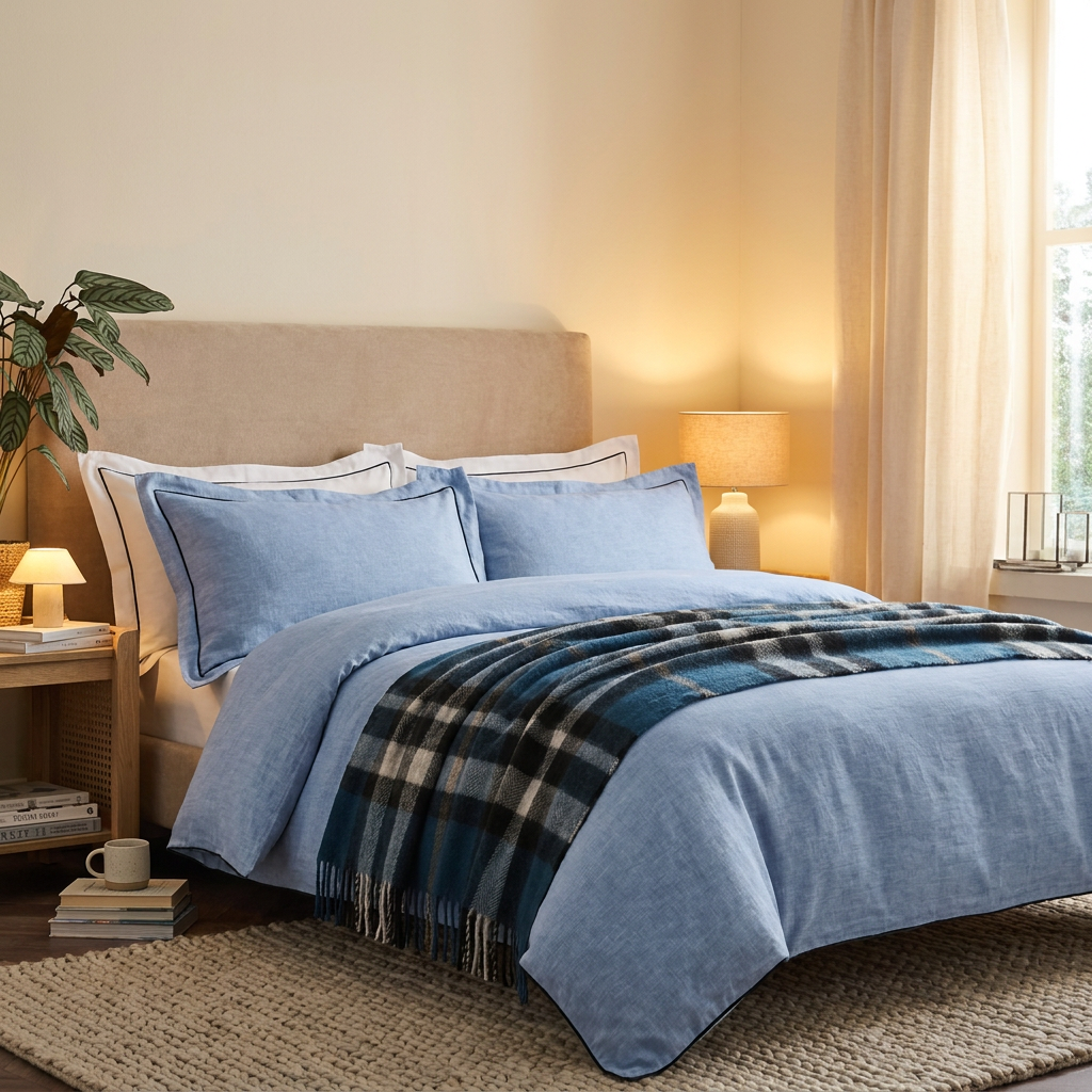 Scottish Tartan Wool-Blend Blanket Throw – Highland Comfort - Highland Wool Blend Tartan Blanket Throw - EXPLODED SCOTTY THOMSON PACIFIC