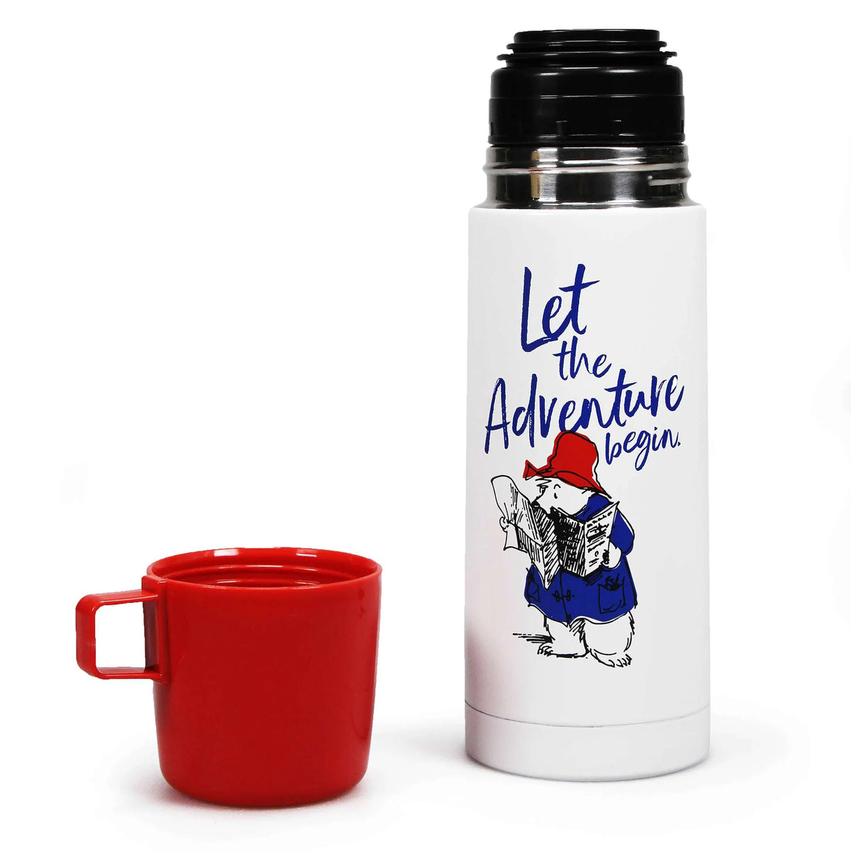 Paddington Bear Adventure Thermal Flask with Cup - 350ml
