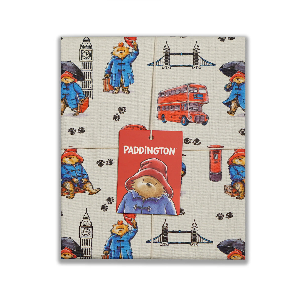 Paddington Bear London Recycled Cotton Tea Towel – 65 × 45cm