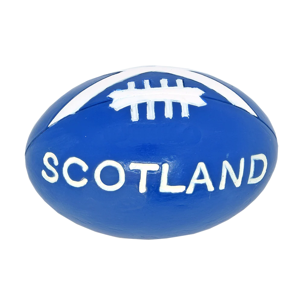Scottish Polyresin Fridge Magnets – Fun Souvenirs with Iconic Designs - Rugby Ball
