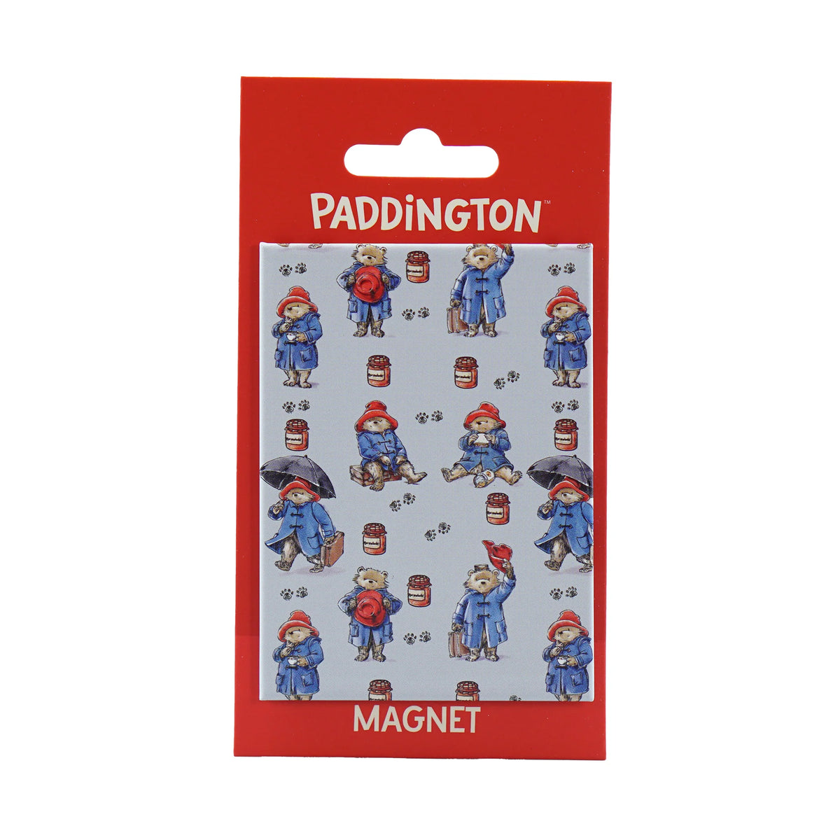 Paddington Bear Repeating Poses Metal Fridge Magnet – 9cm