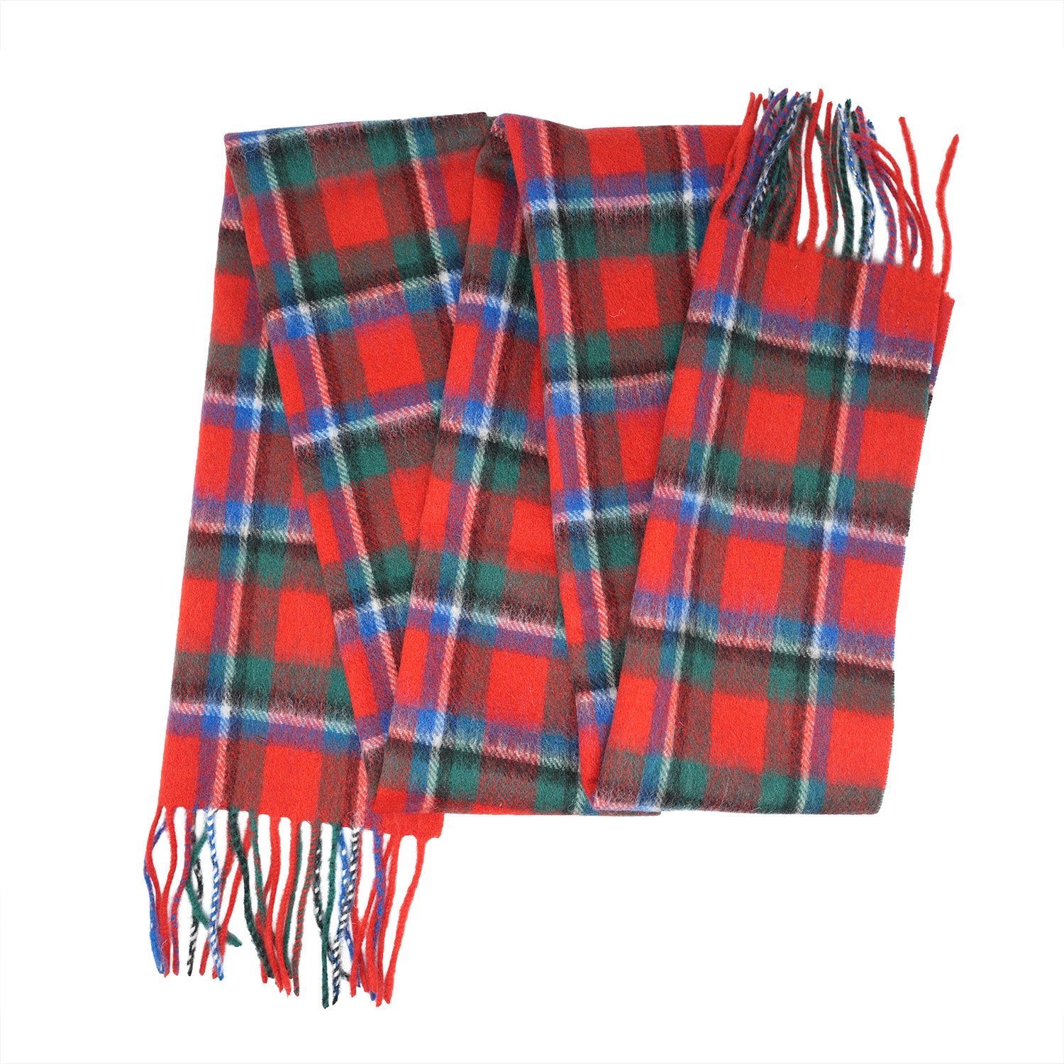 Tartan of Scotland 100% Pure New Wool Clan Scarf - Sinclair Red