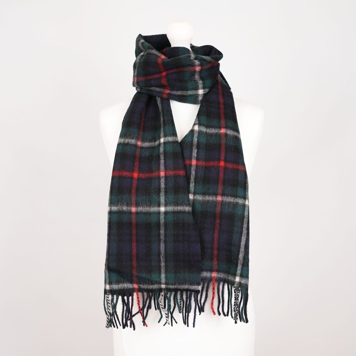 Edinburgh 100% Lambswool Scarf – Premium Soft Wool Wrap - MACKENZIE
