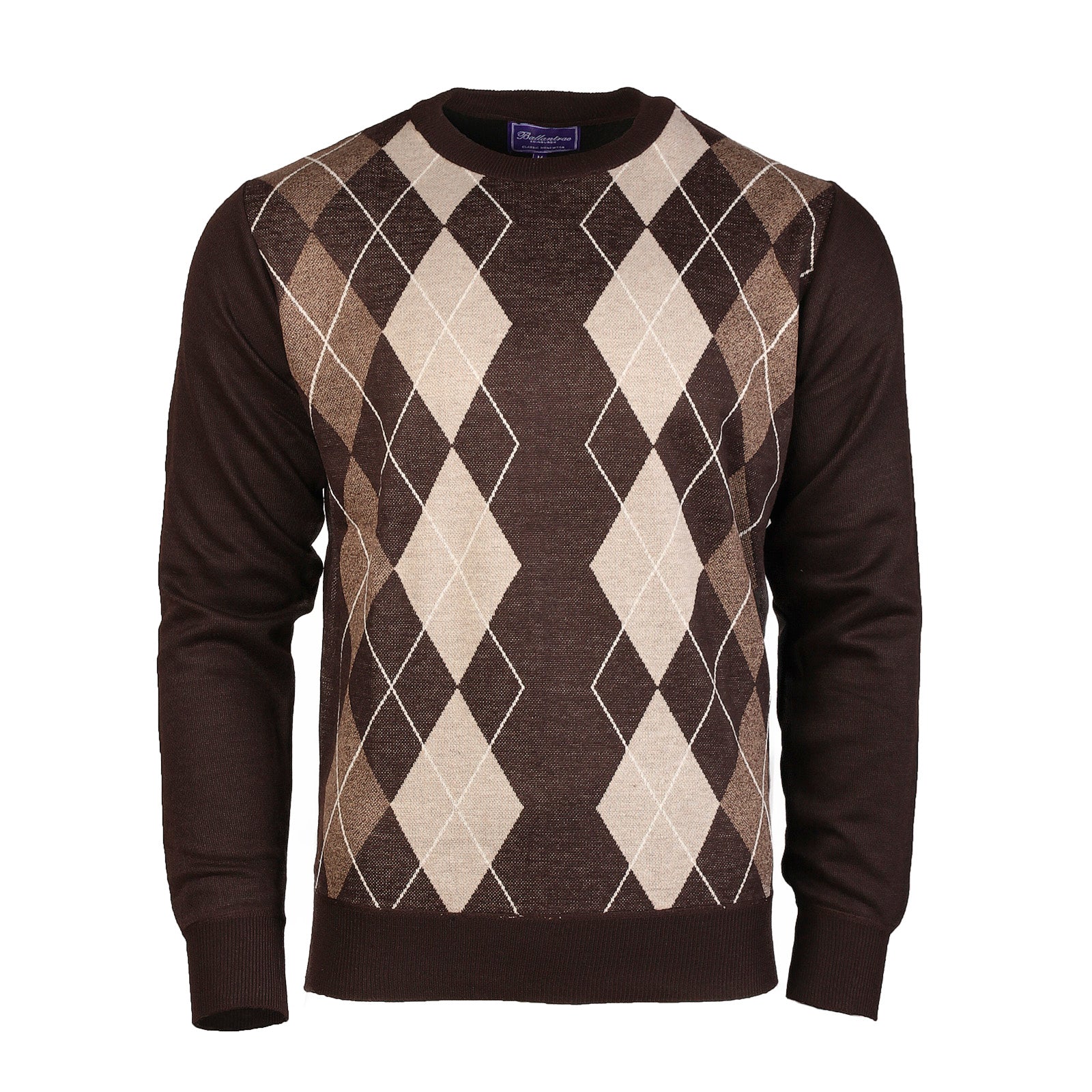 BATONER×6 ARGYLE CHECK CREW NECK KNIT BATONER×6 ARGYLE CHECK CREW NECK KNIT | APPS-BICENTENARIO-PRD-01