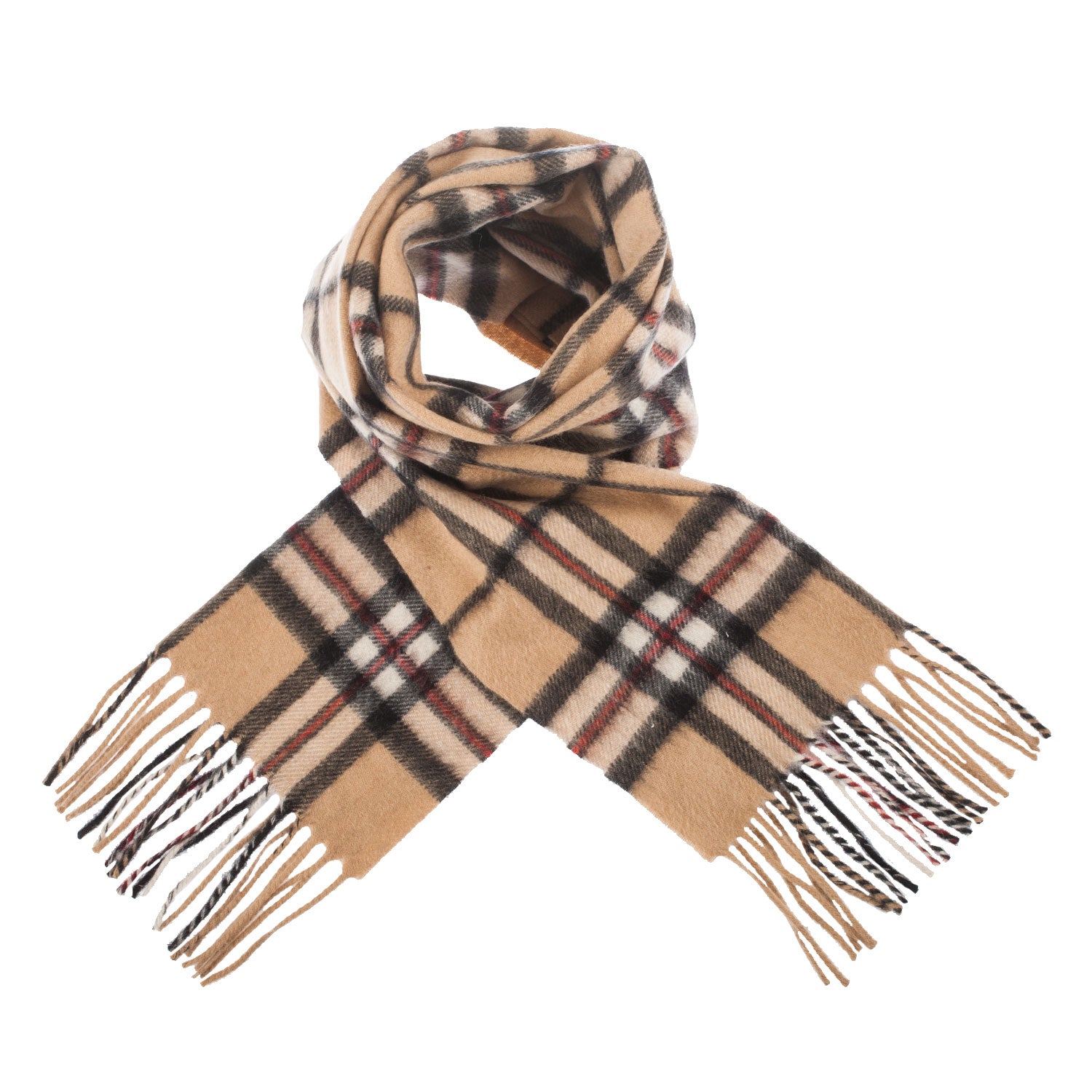 Edinburgh Cashmere Scarf Thomson Camel