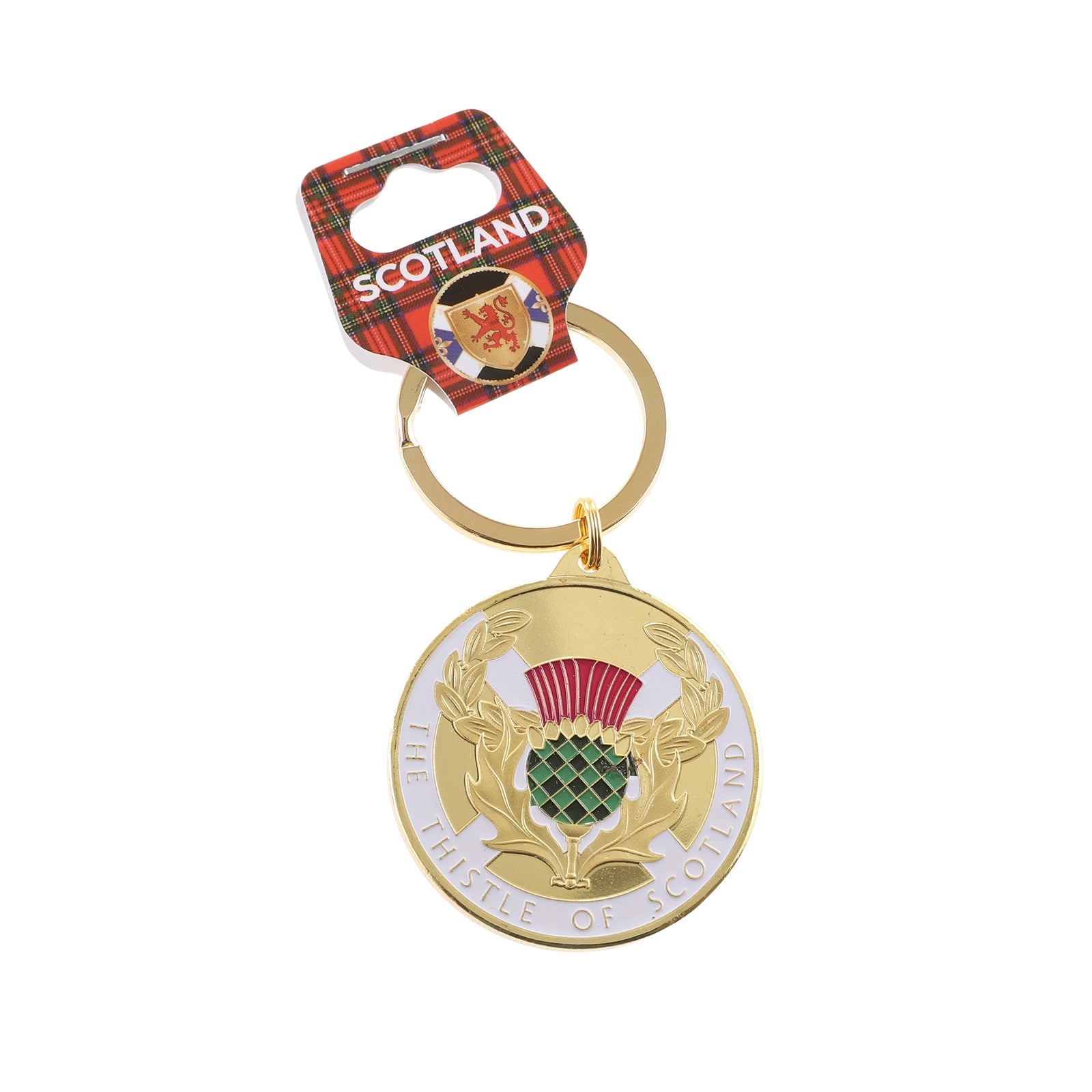 Scotland Souvenir Keyring The Thistle