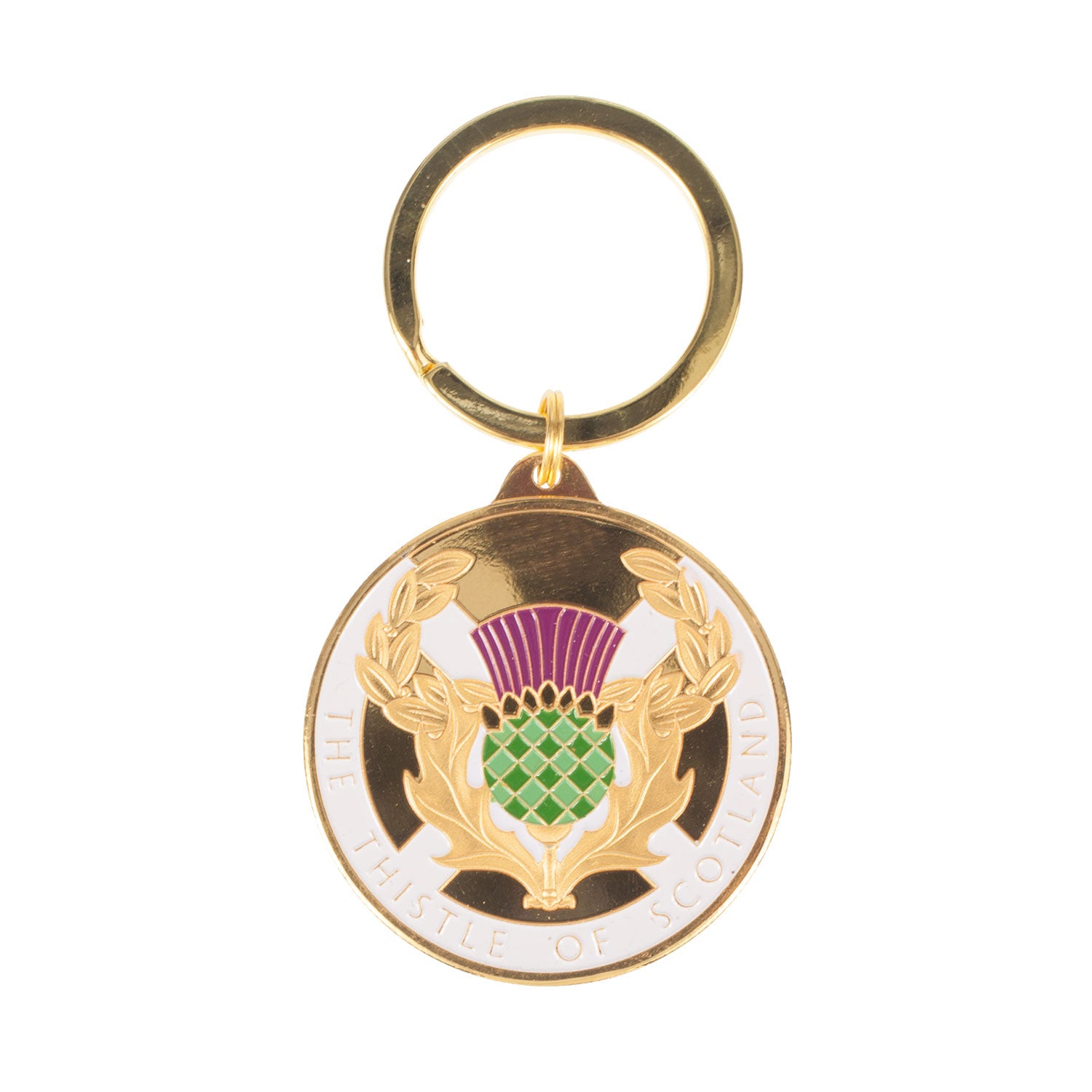 Scotland Souvenir Keyring The Thistle