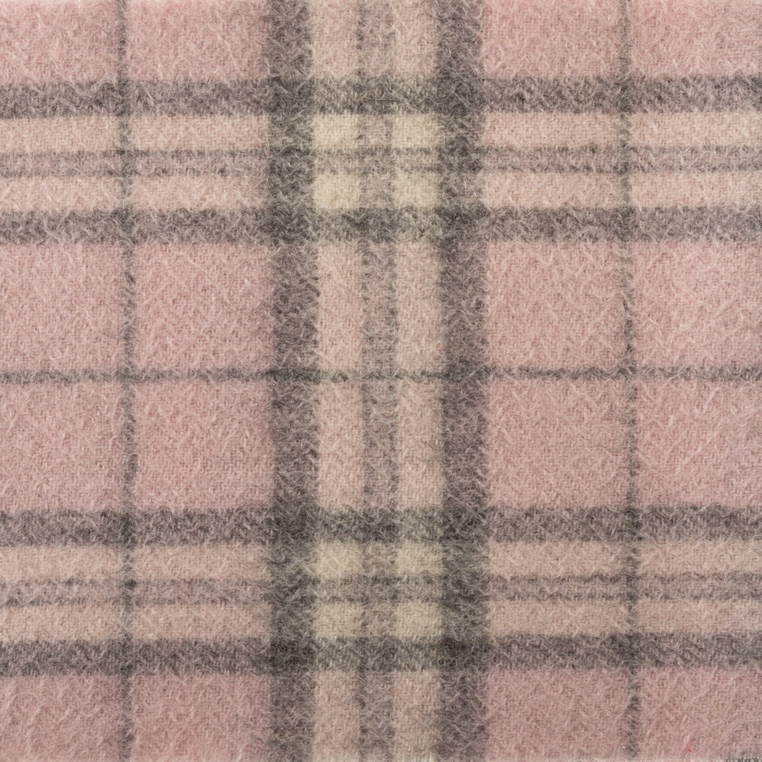 Cashmere Tartan Mini Scarf Thomson Pale Pink