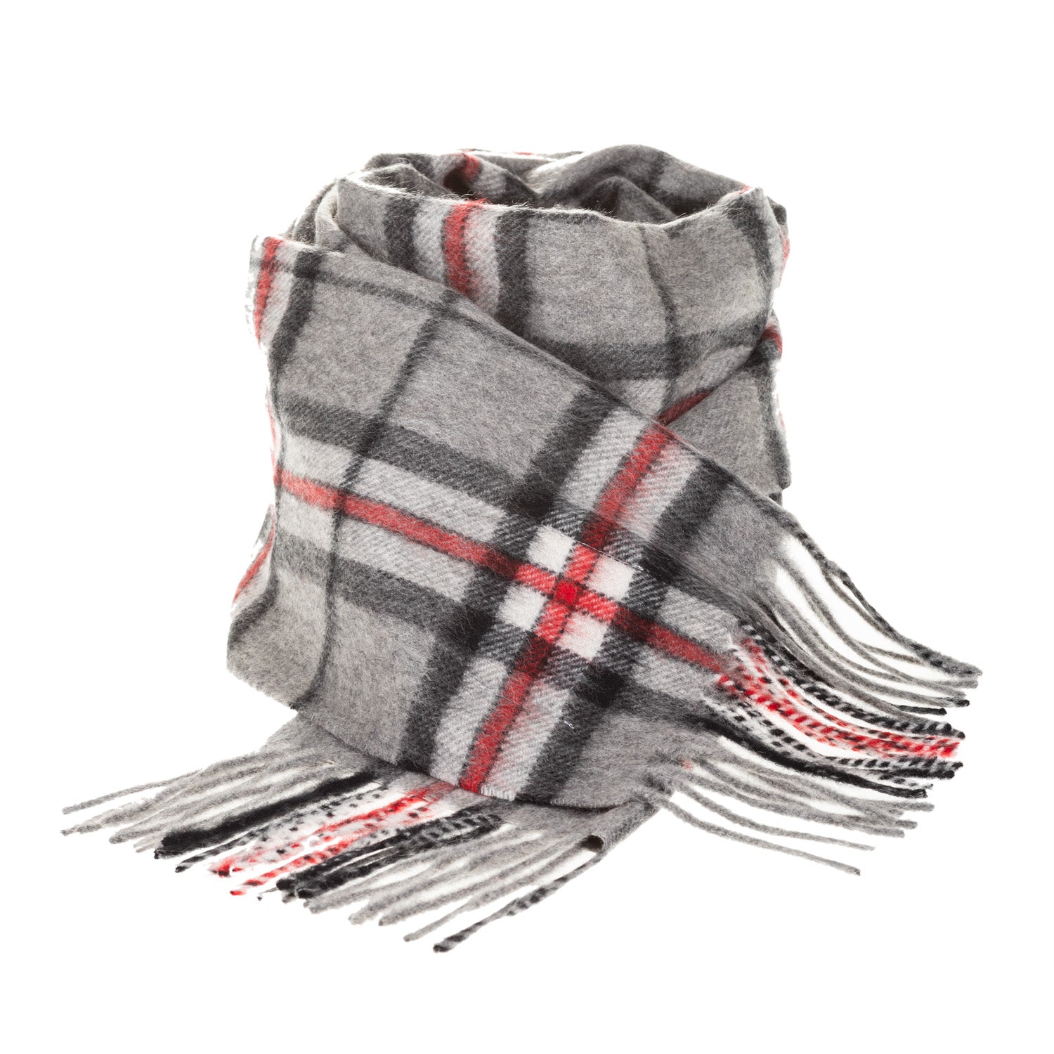 Edinburgh Cashmere Scarf Thomson Grey
