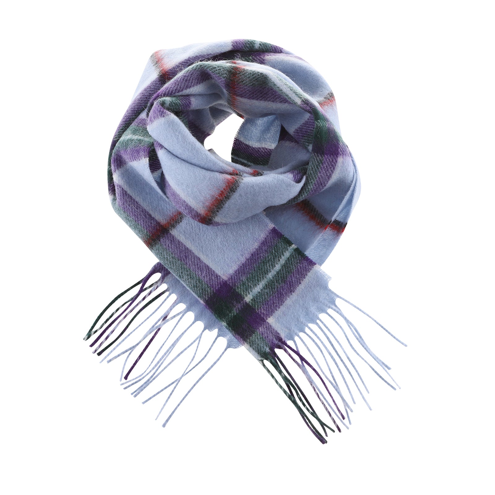 Lambswool Tartan Mini Scarf World Peace Tartan