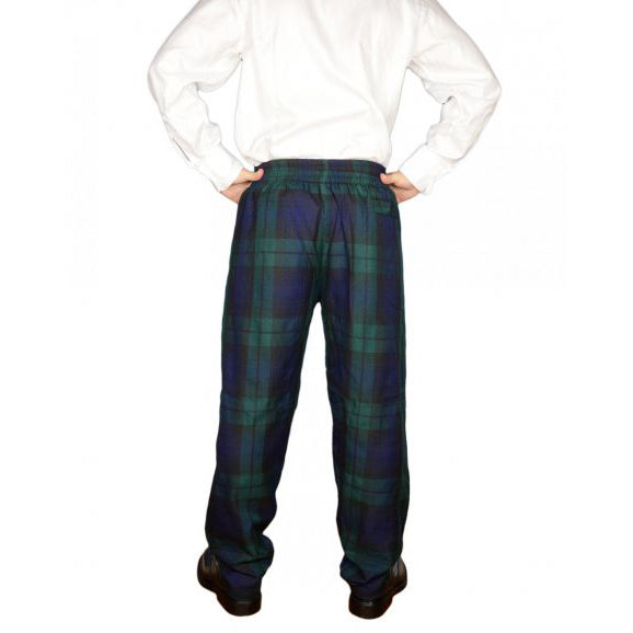 Gent's Donnellis - Tartan Trousers Black Watch