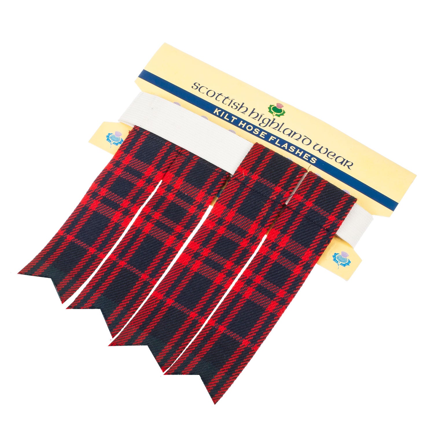Traditional Polyviscose Tartan Flashes Macdonald