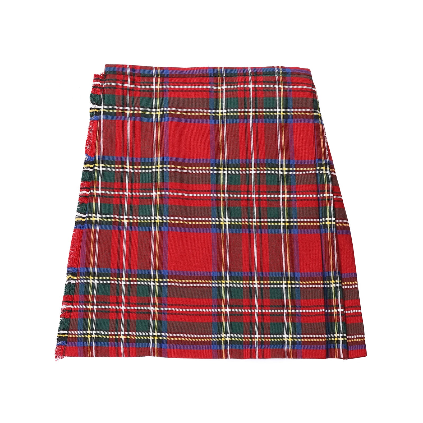 Boys Deluxe Polyviscose Kilt Stewart Royal