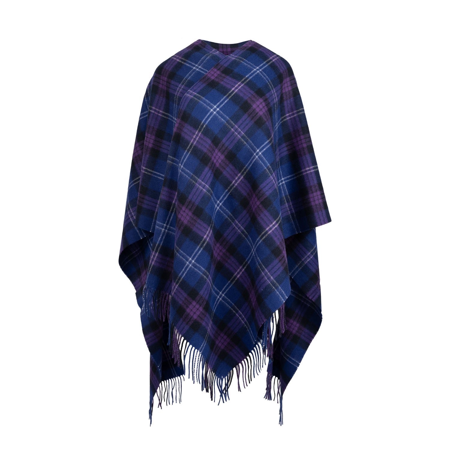 Edinburgh Lambswool Long Tartan Cape Heritage Of Scotland