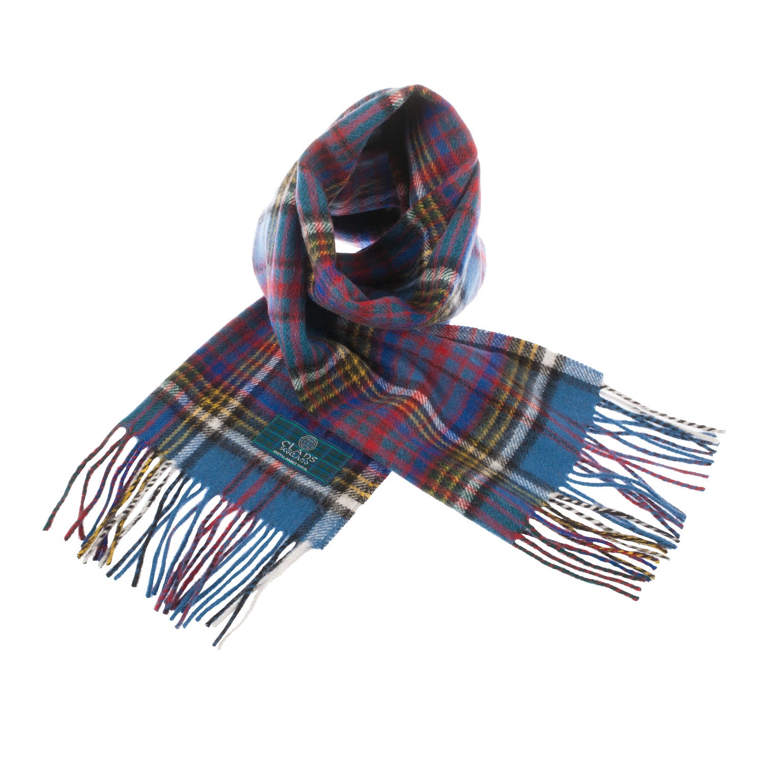 Lambswool Scottish Tartan Clan Scarf Anderson
