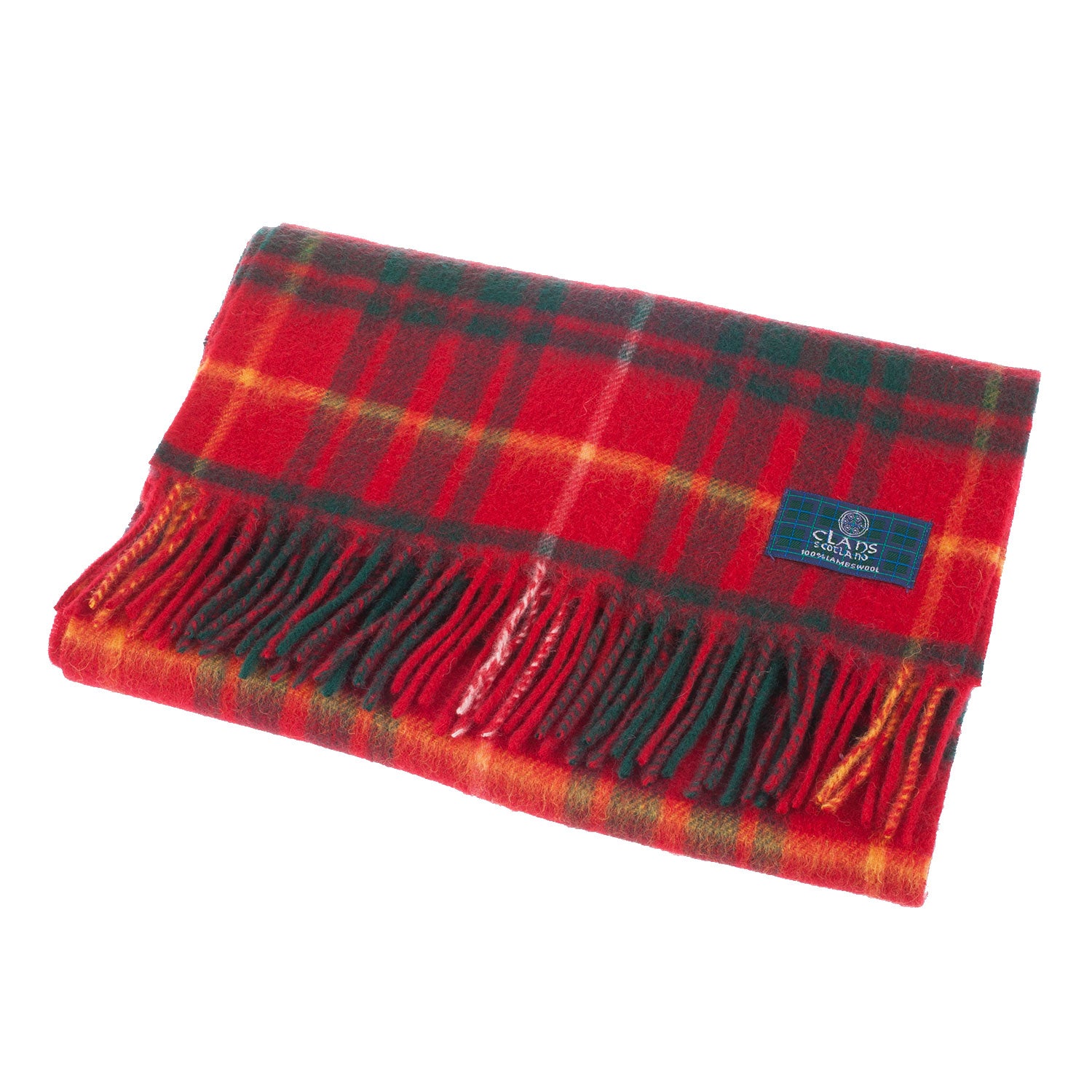 Lambswool Scottish Tartan Clan Scarf Bruce