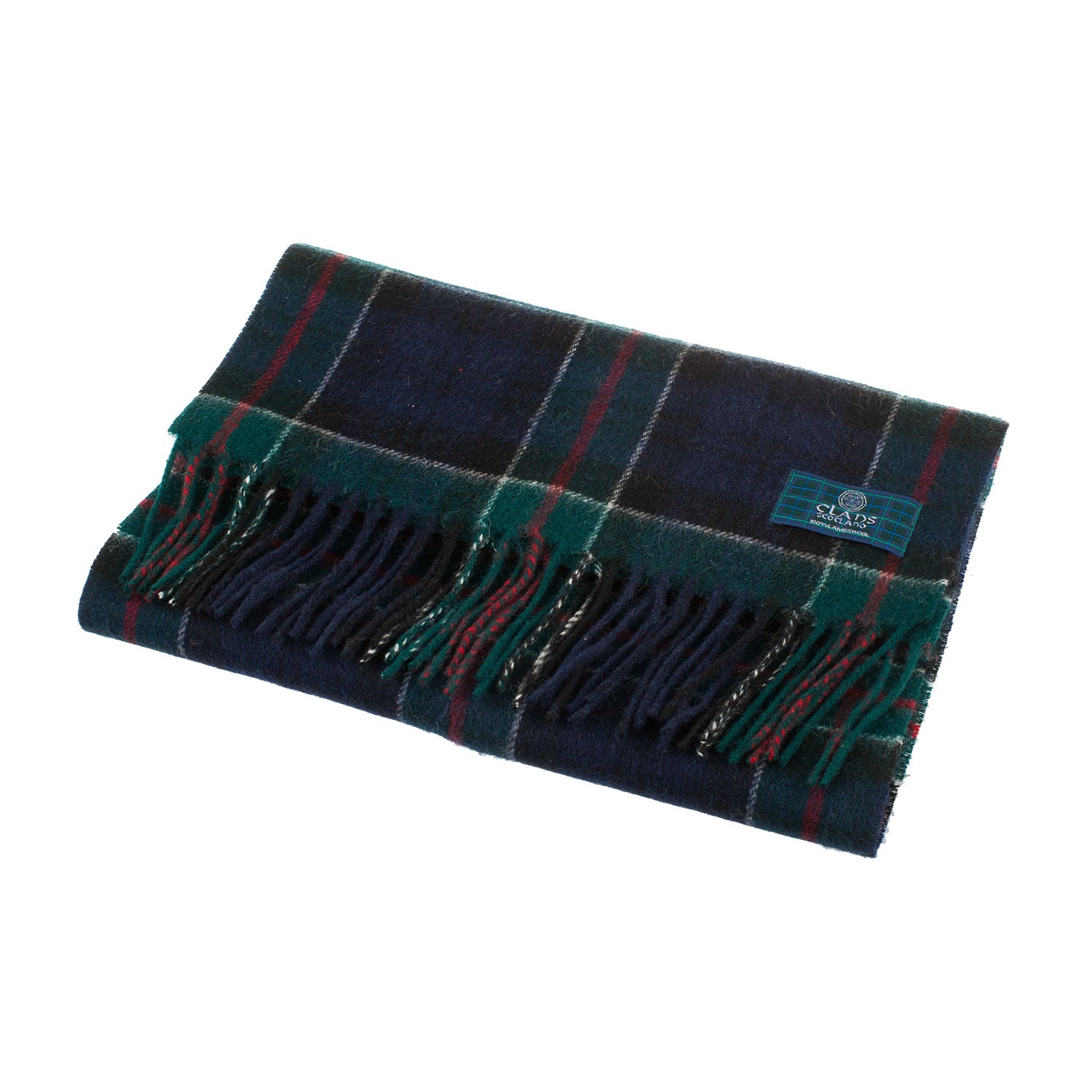 Lambswool Scottish Tartan Clan Scarf Colquhoun