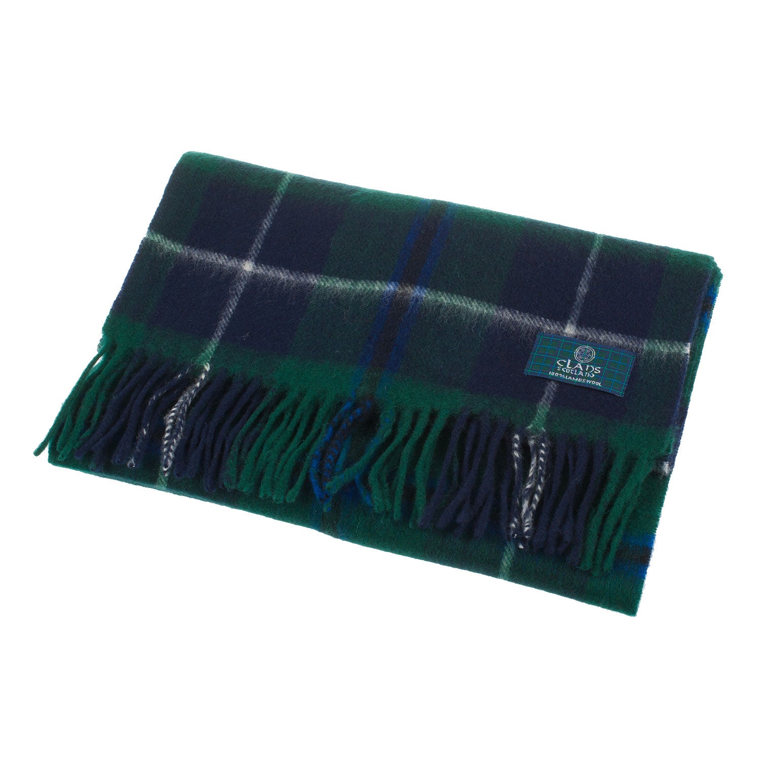 Lambswool Scottish Tartan Clan Scarf Douglas