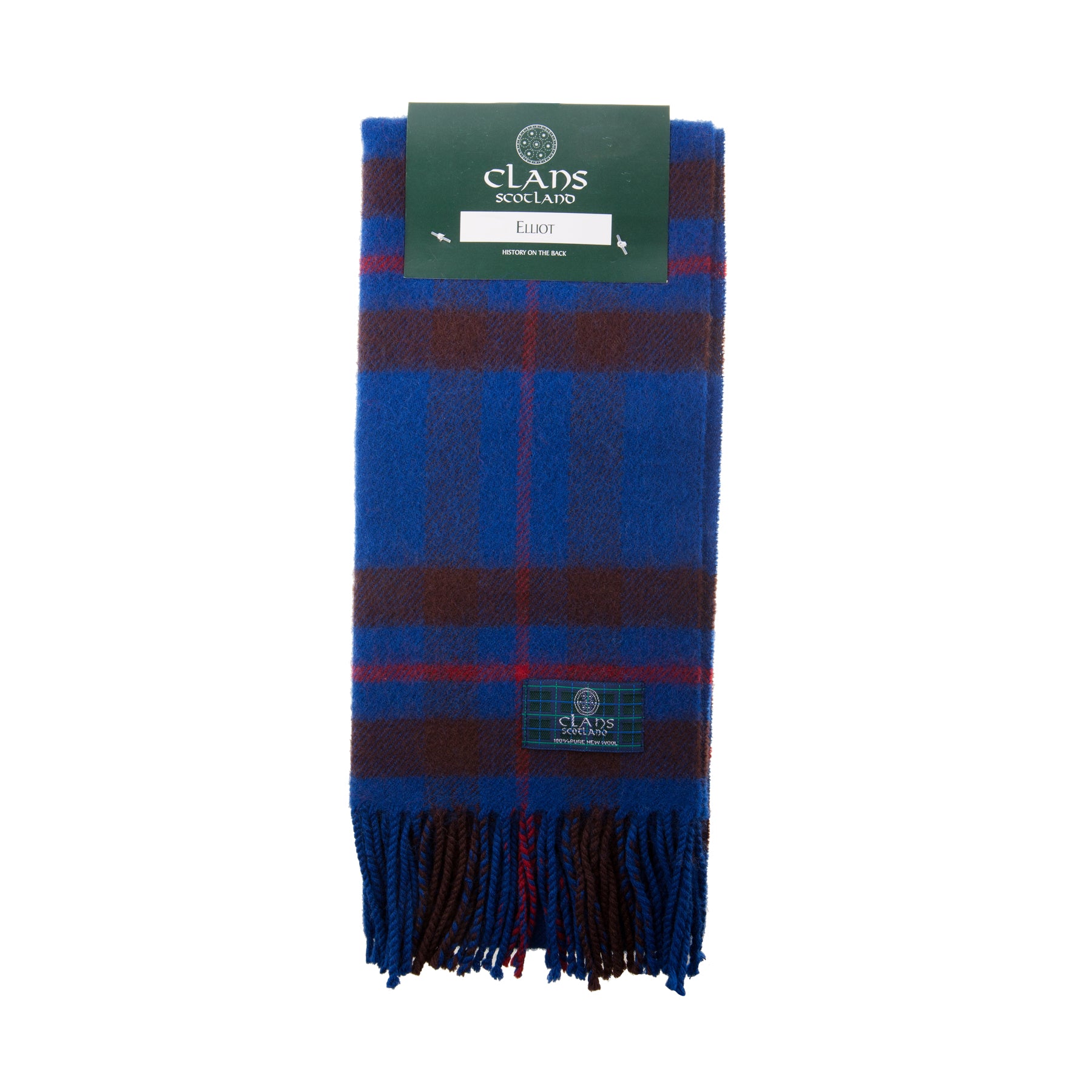Lambswool Scottish Tartan Clan Scarf Elliot