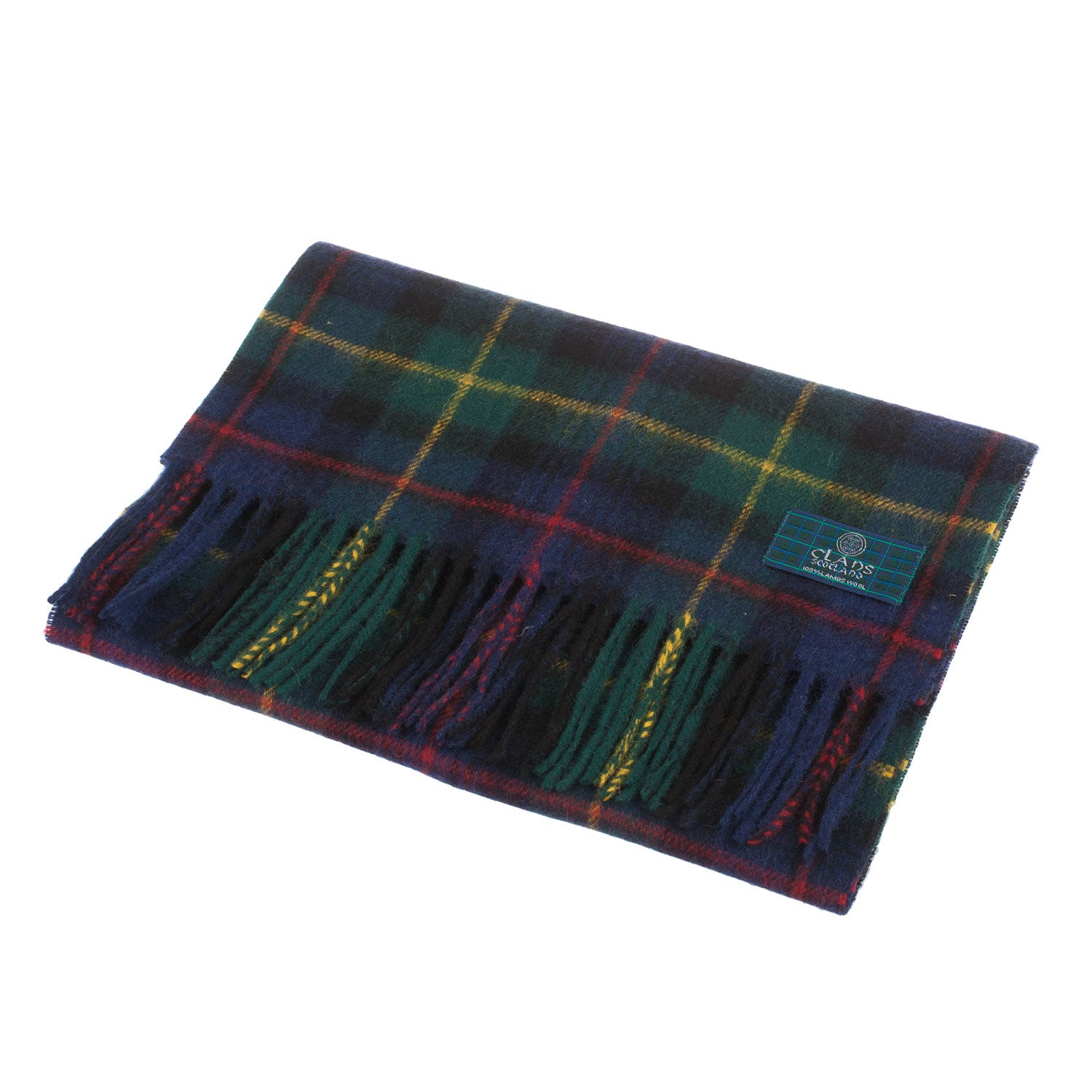 Lambswool Scottish Tartan Clan Scarf Farquharson