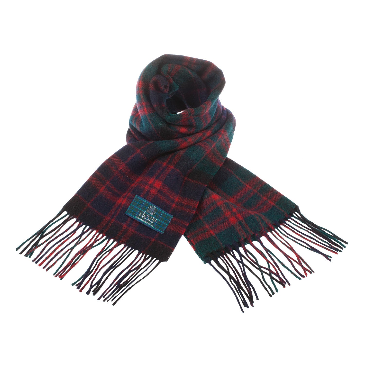 Lambswool Scottish Tartan Clan Scarf Macdonald Clan