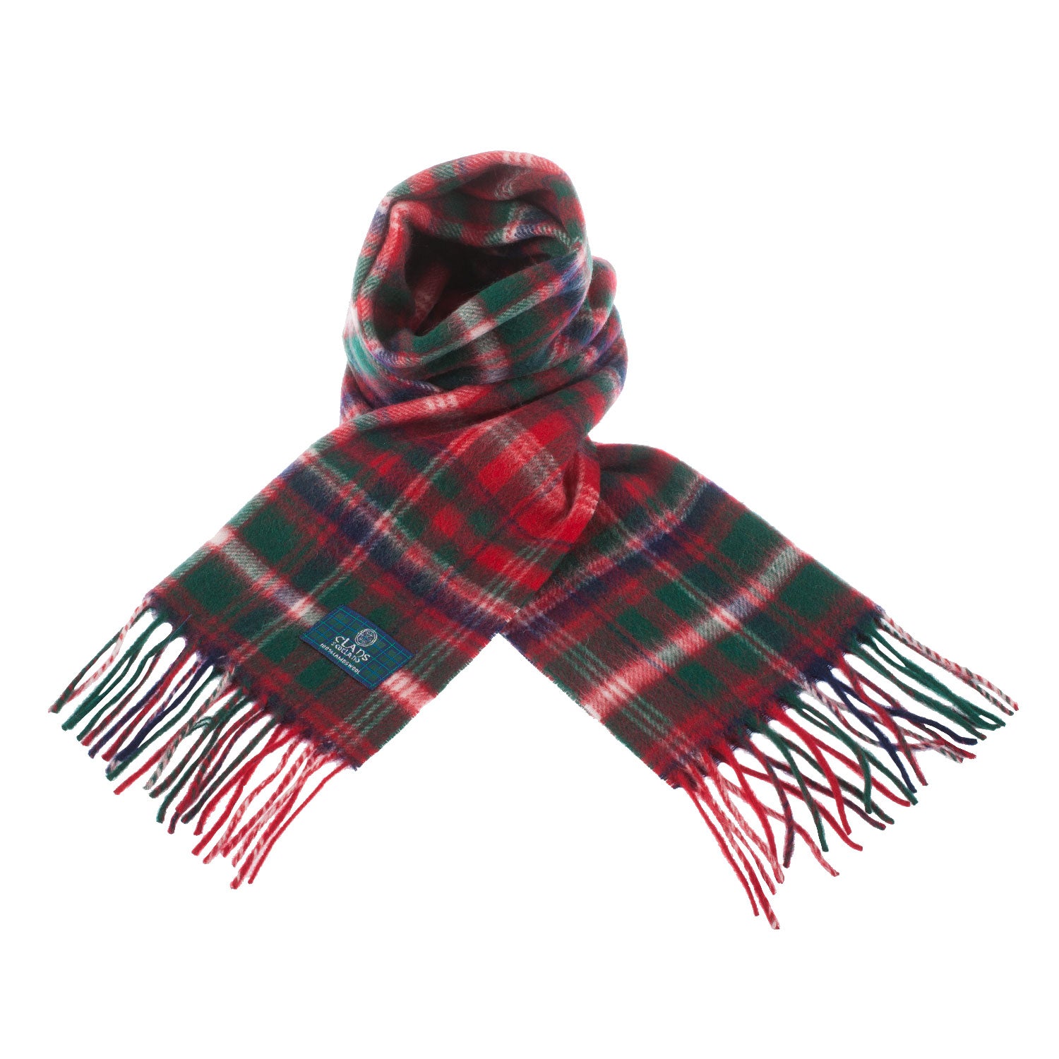 Lambswool Scottish Tartan Clan Scarf Macdougall
