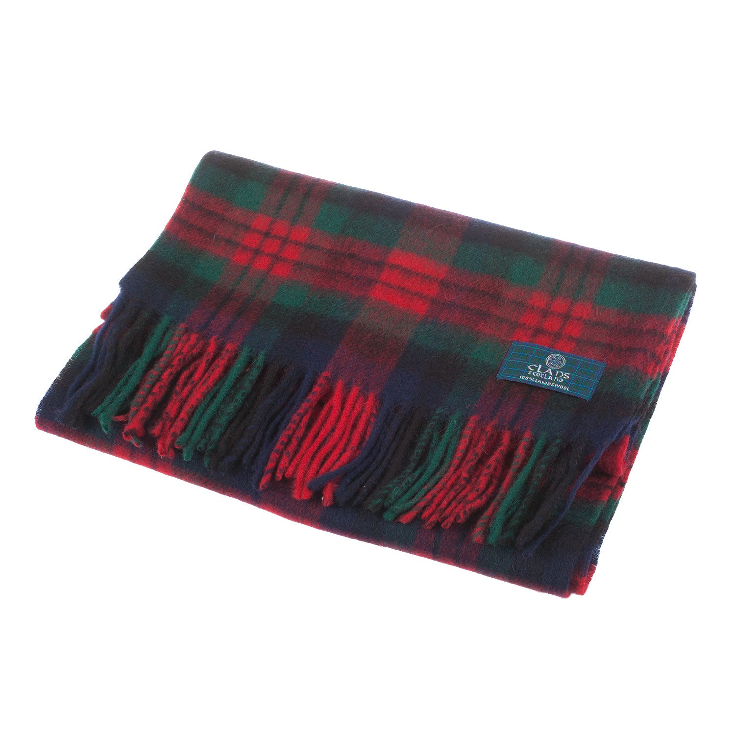 Lambswool Scottish Tartan Clan Scarf Macduff