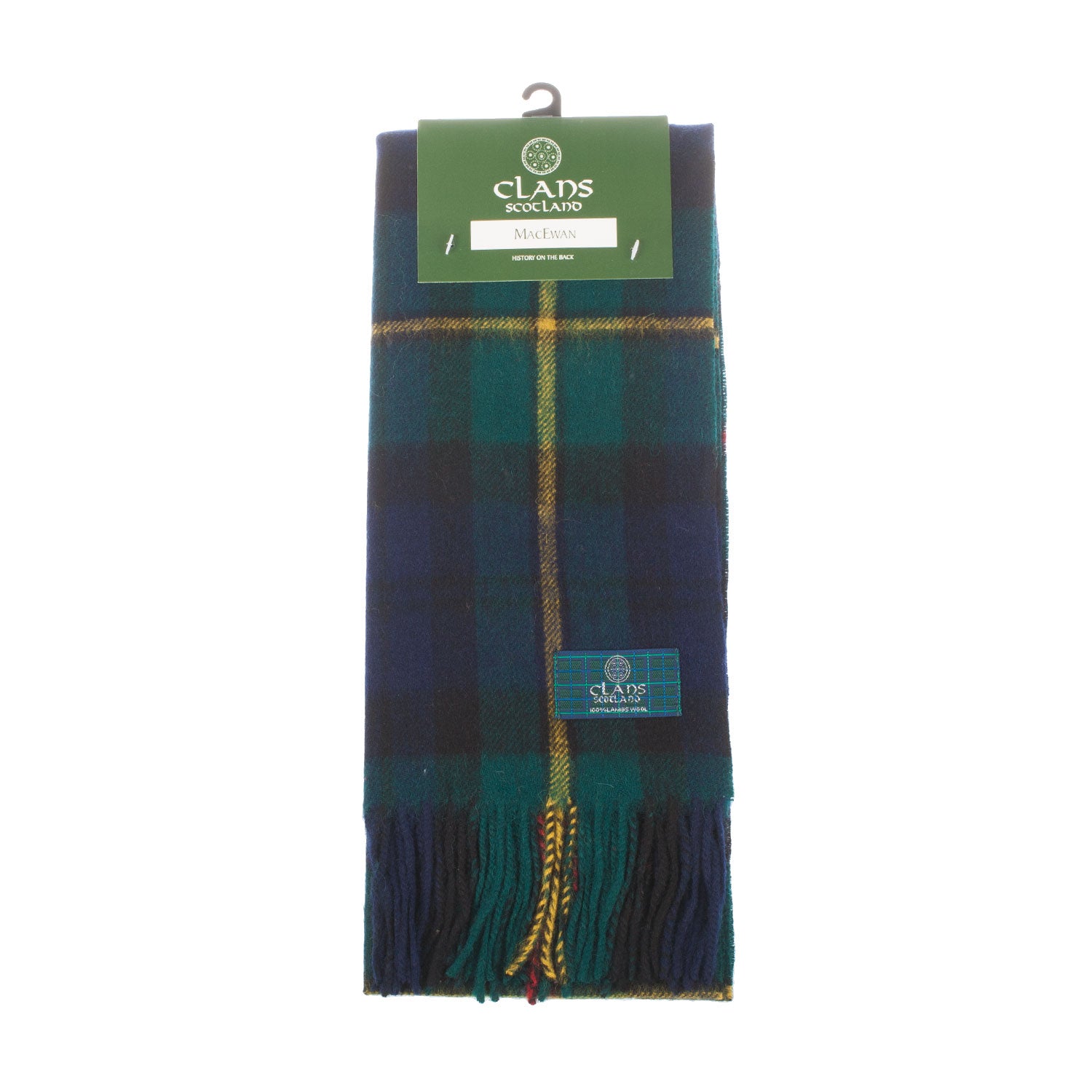 Lambswool Scottish Tartan Clan Scarf Macewan