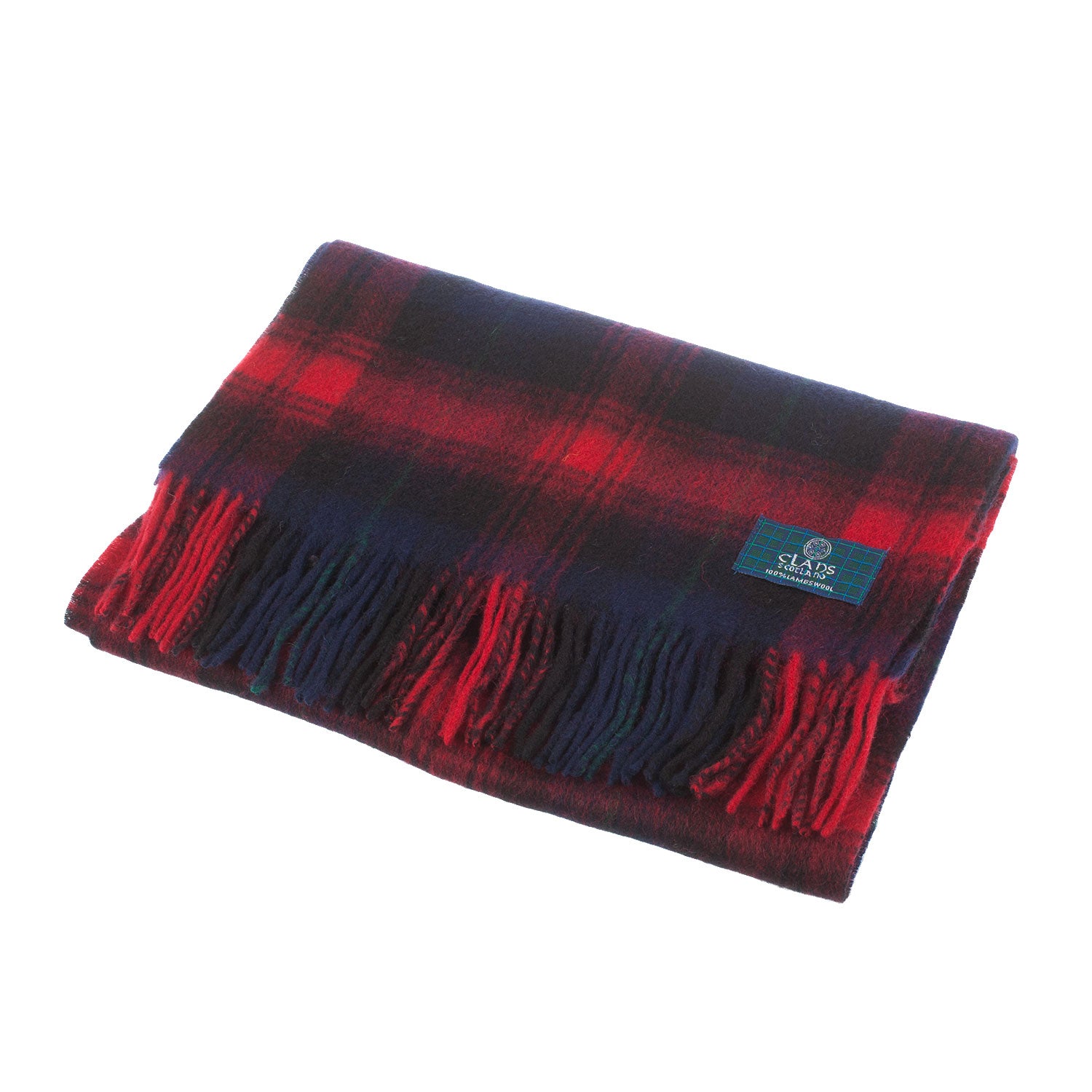 Lambswool Scottish Tartan Clan Scarf Maclachlan