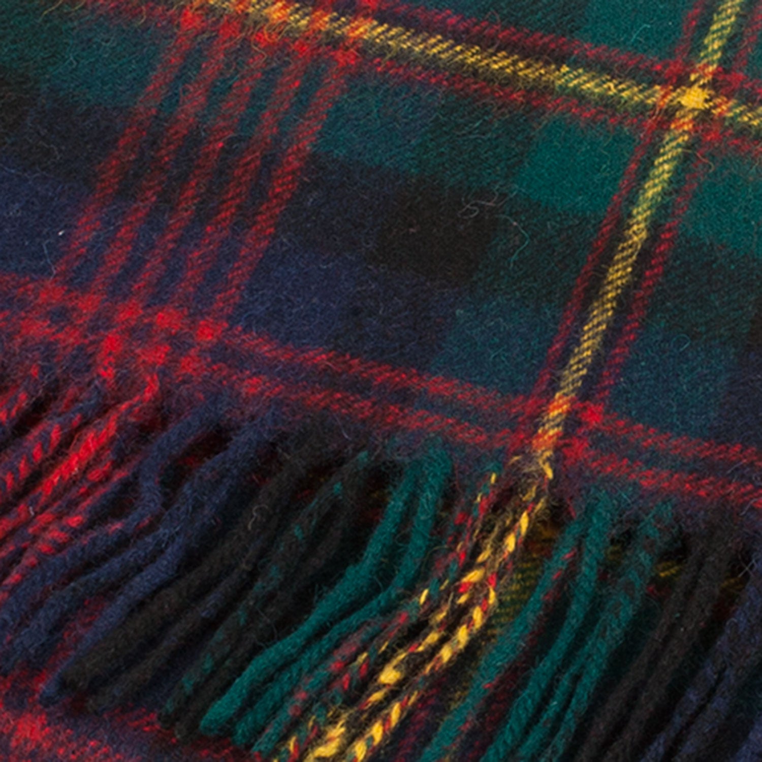 Lambswool Scottish Tartan Clan Scarf Maclennan