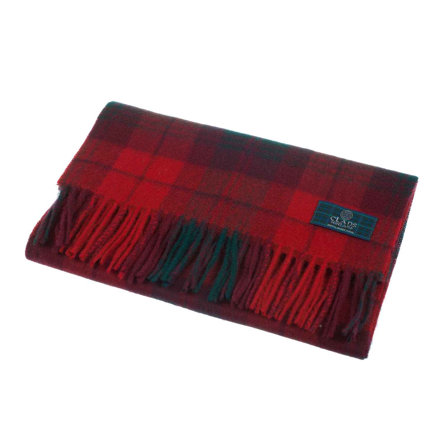 Lambswool Scottish Tartan Clan Scarf Macnab