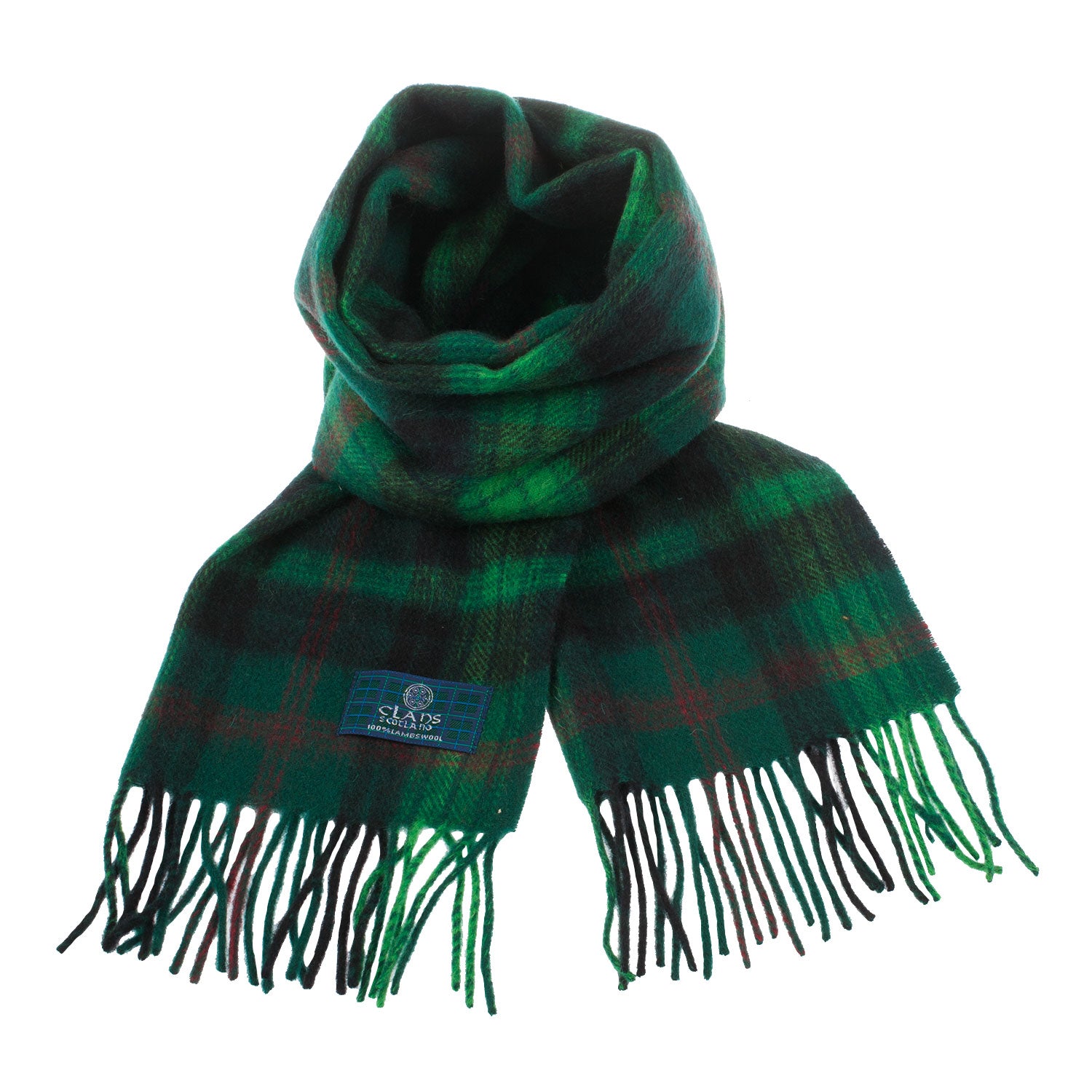 Lambswool Scottish Tartan Clan Scarf Ross Hunting