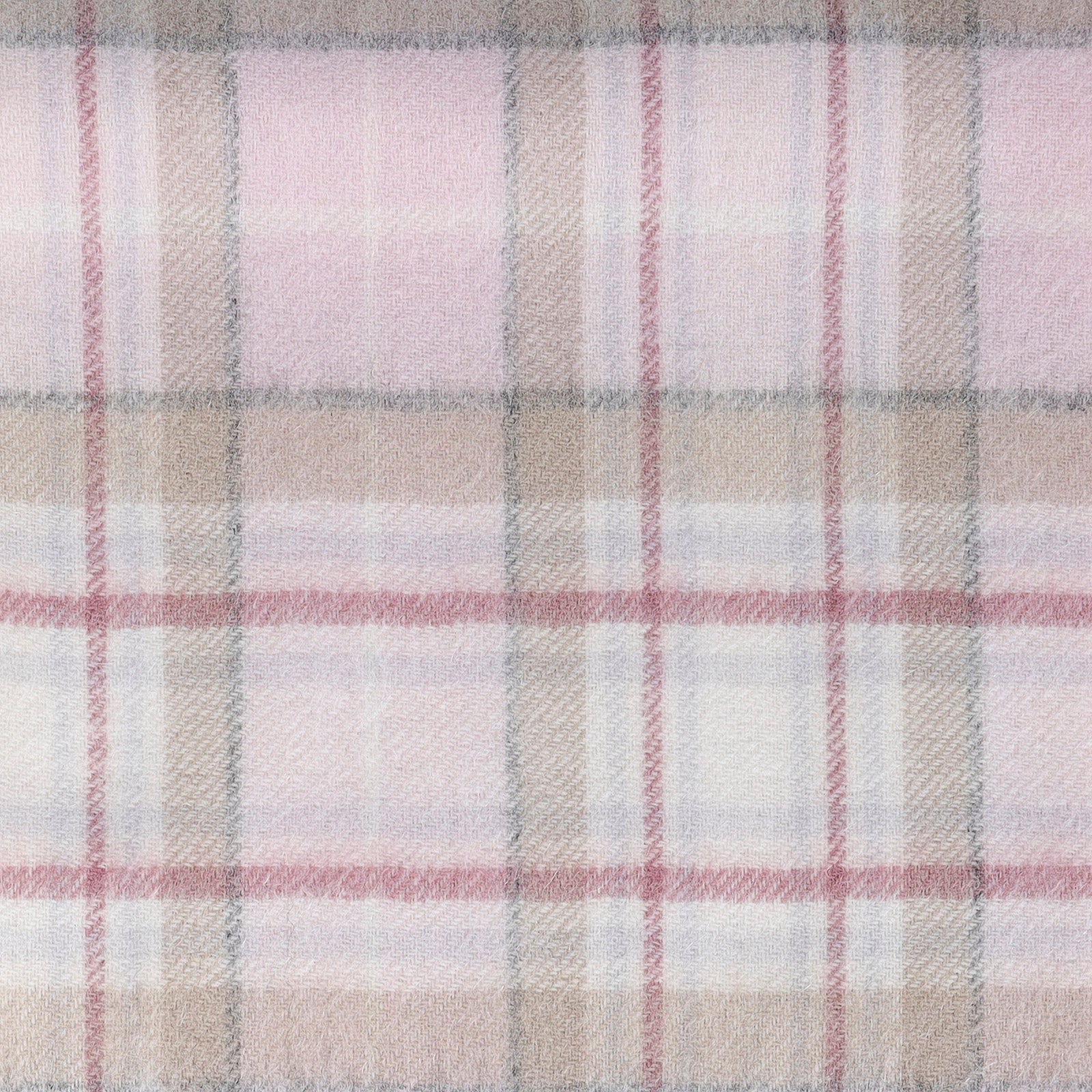 Edinburgh Cashmere Scarf Mackellar Mix Pink