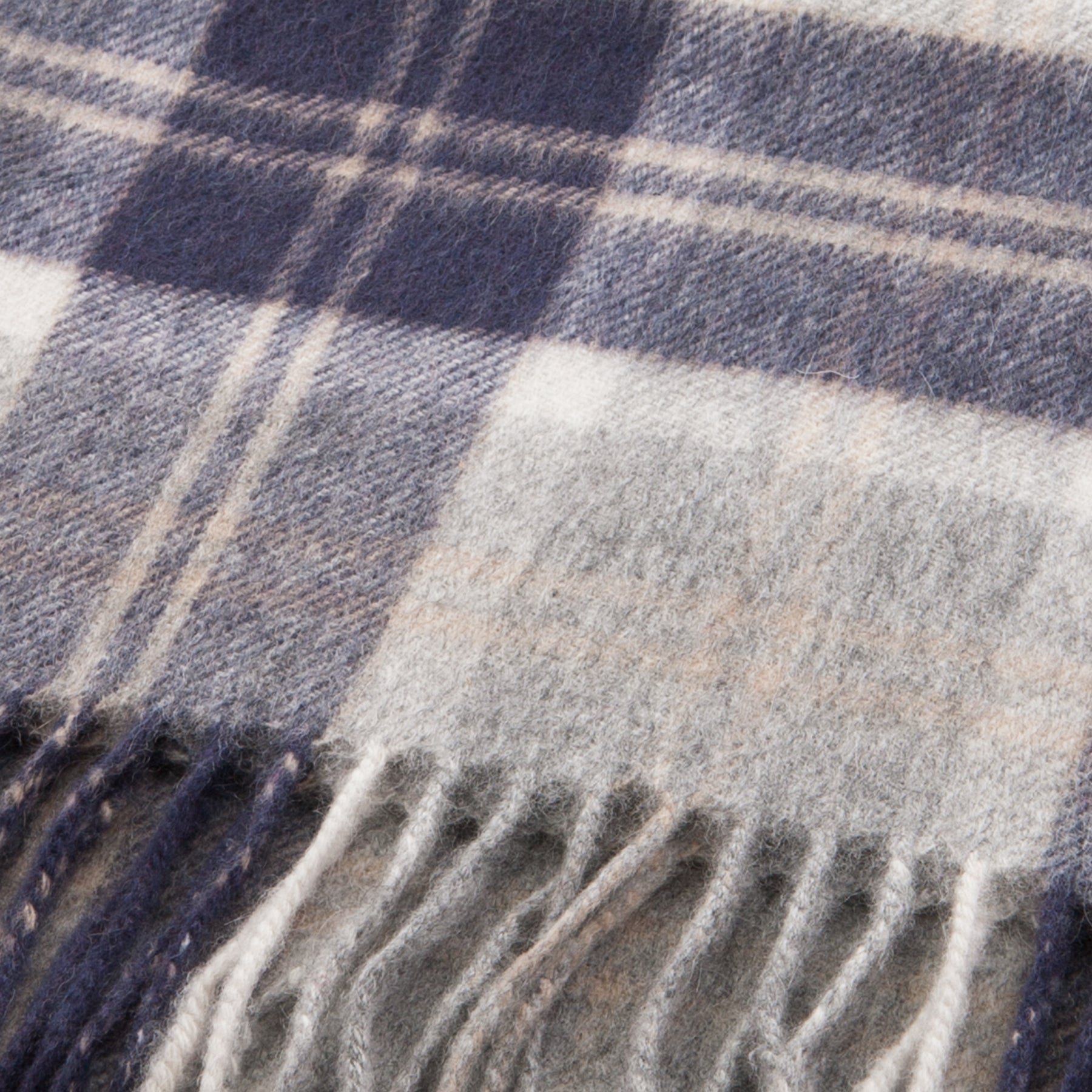 Edinburgh Cashmere Scarf Bannockbane Silver